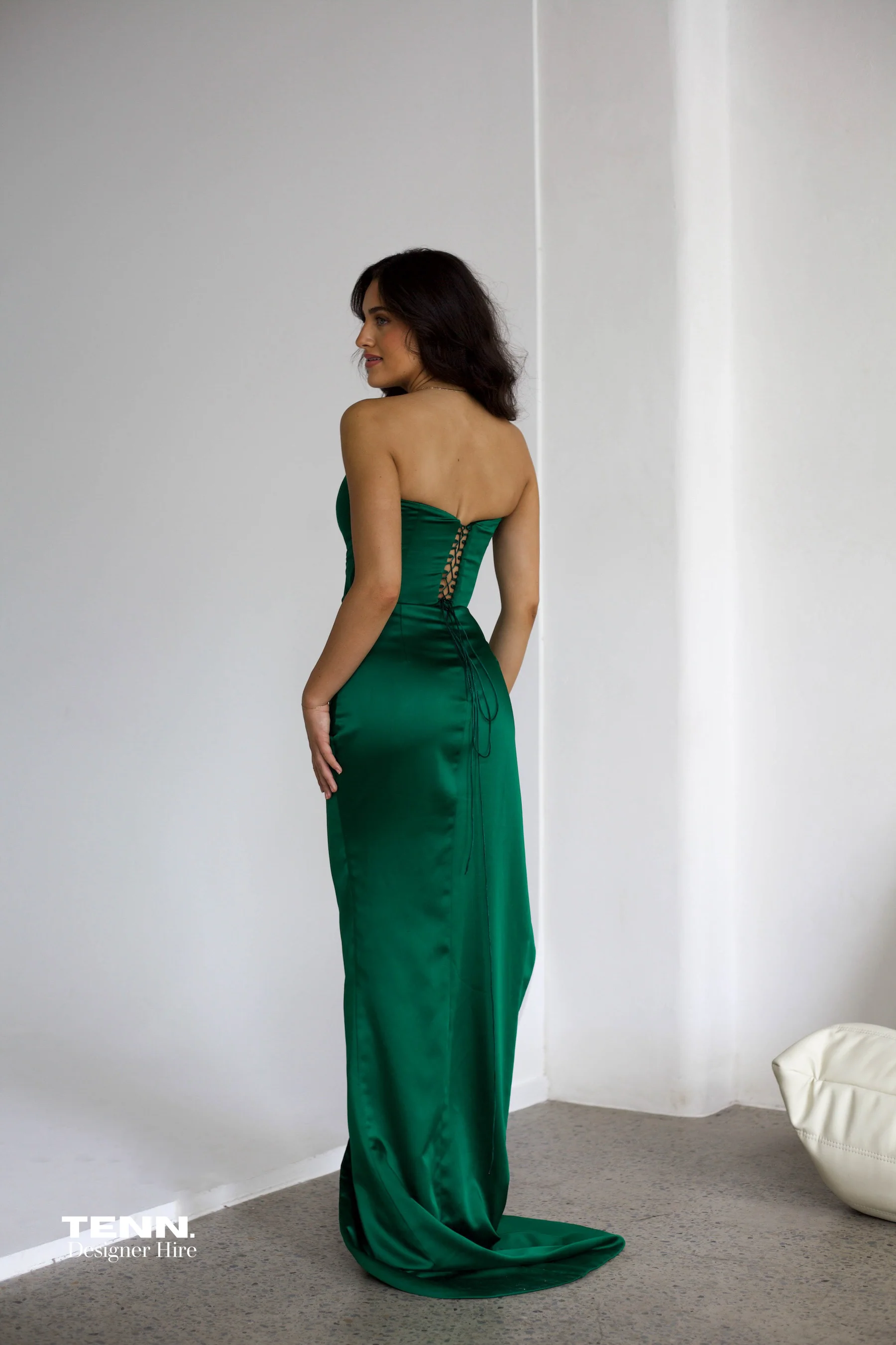 Adrienne Gown - Emerald - Image 3