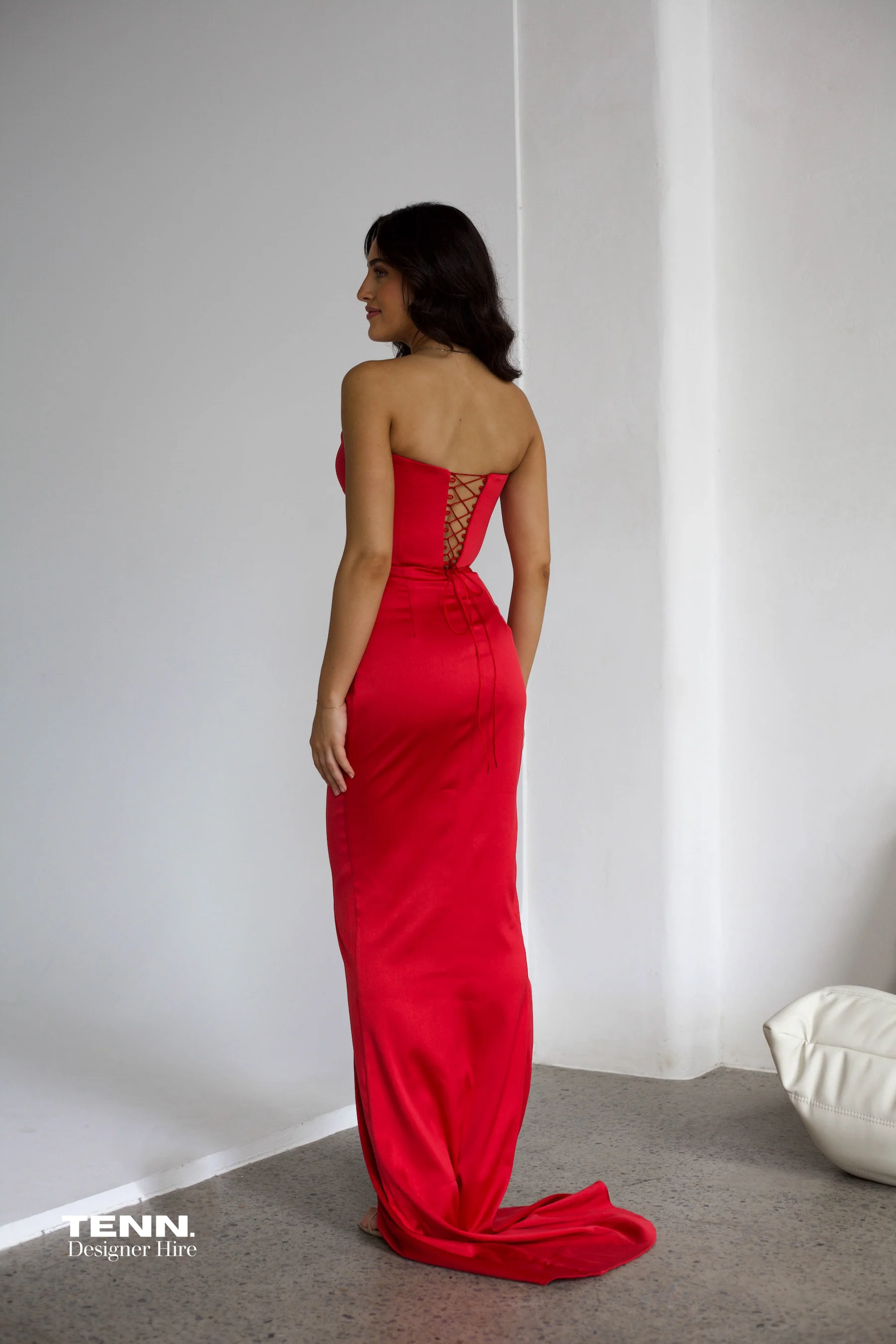 Adrienne Gown - Red - Image 4