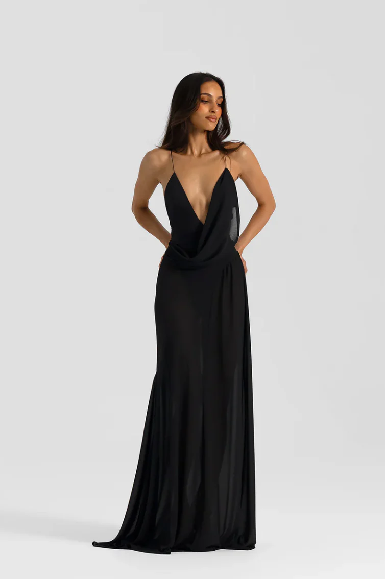 Agnes Dress - Black - Image 2