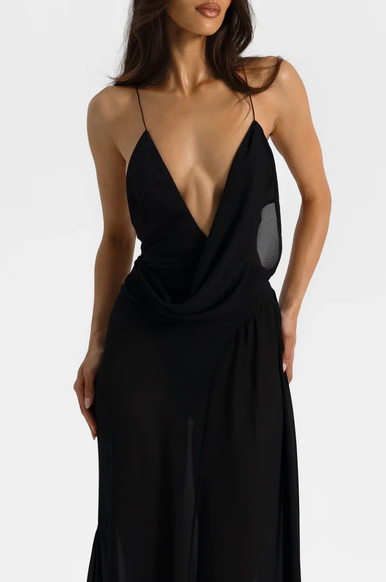 Agnes Dress - Black - Image 3