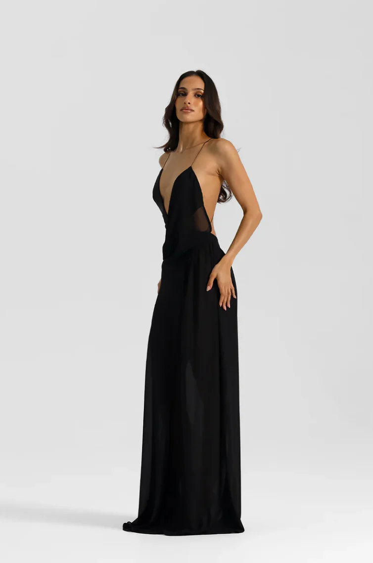 Agnes Dress - Black - Image 4