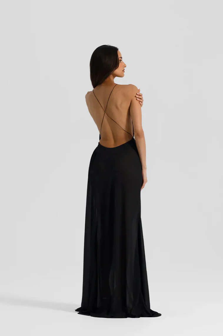 Agnes Dress - Black - Image 5