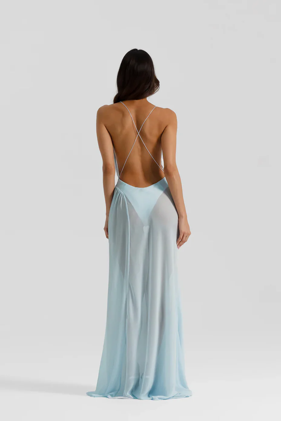 Agnes Dress - Blue - Image 5