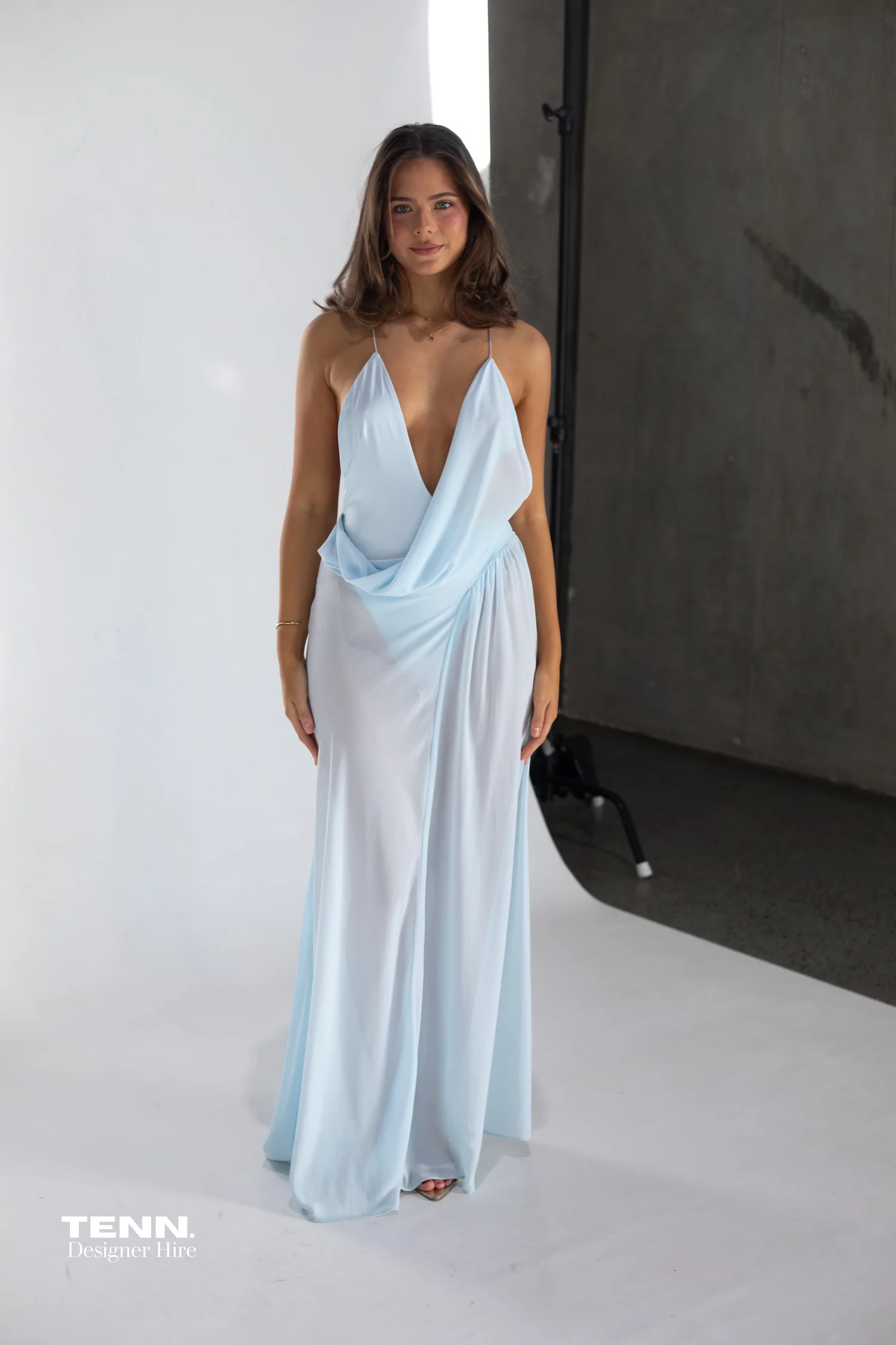 Agnes Dress - Blue - Image 6