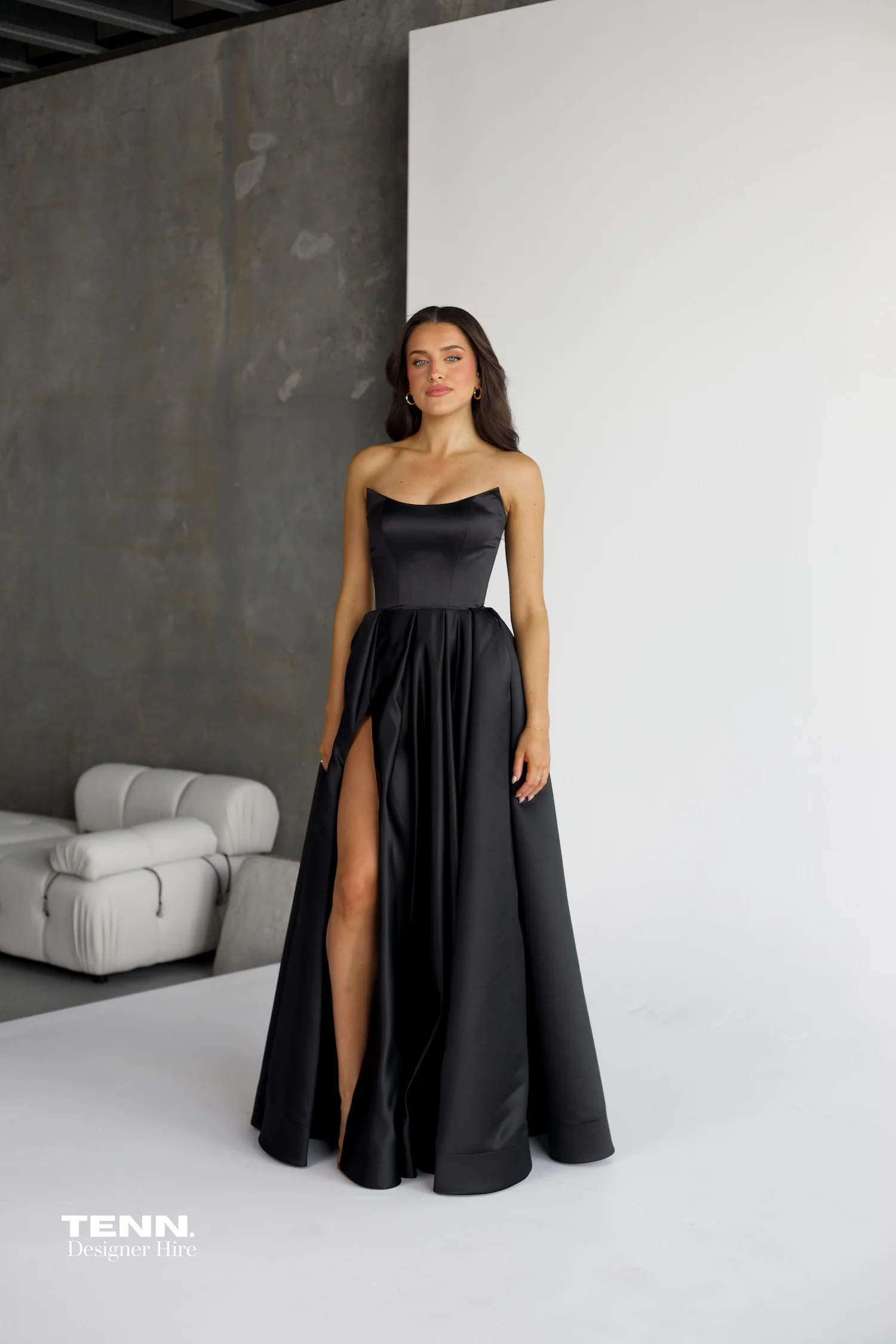 Alessia Gown - Black - Image 3