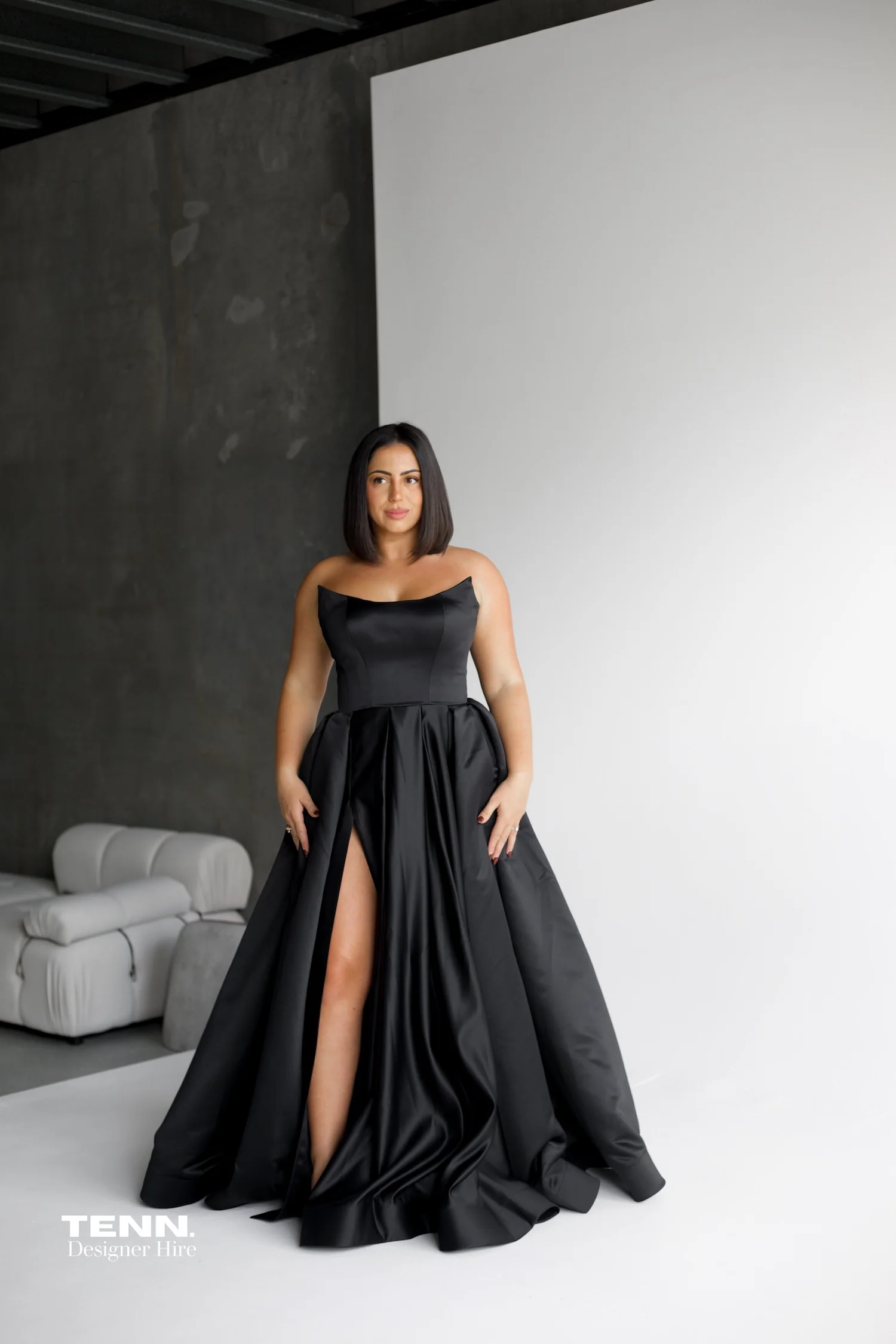Alessia Gown - Black - Image 4