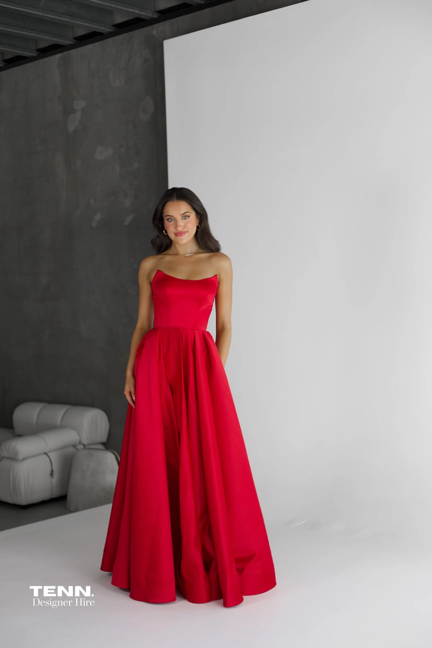 Alessia Gown - Red - Image 3
