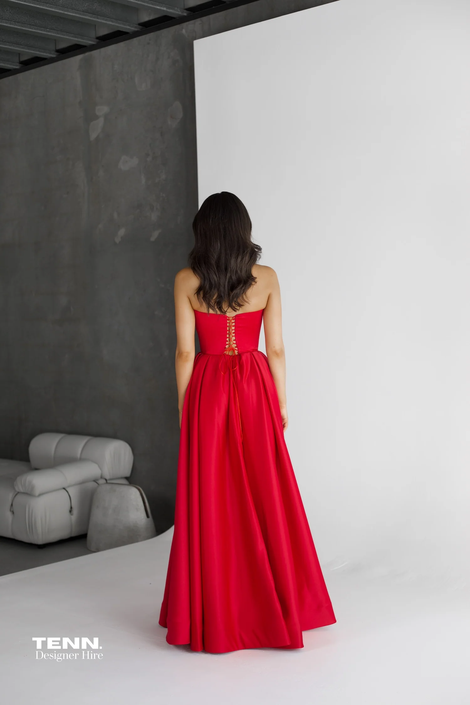 Alessia Gown - Red - Image 4