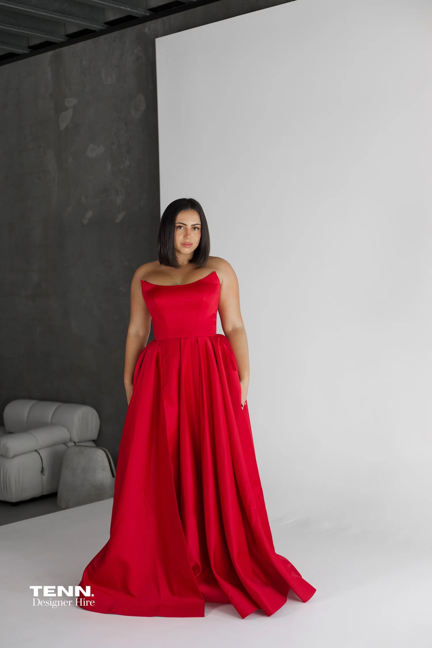 Alessia Gown - Red - Image 5