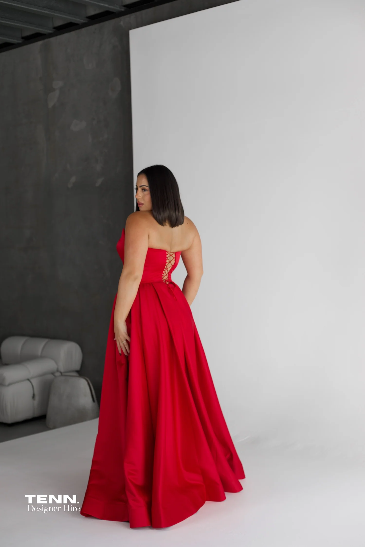 Alessia Gown - Red - Image 6