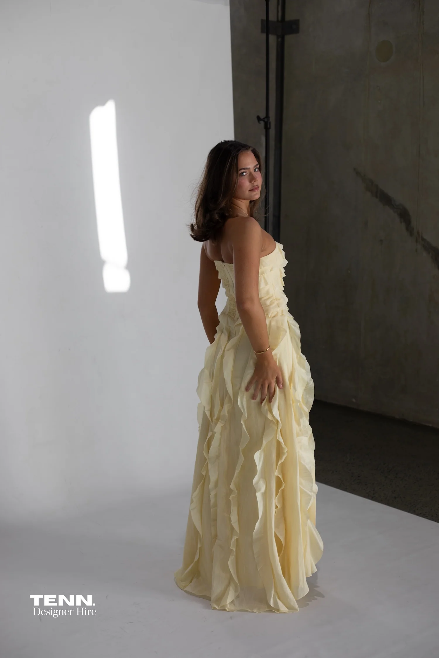 Allairie Gown - Butter Yellow - Image 3