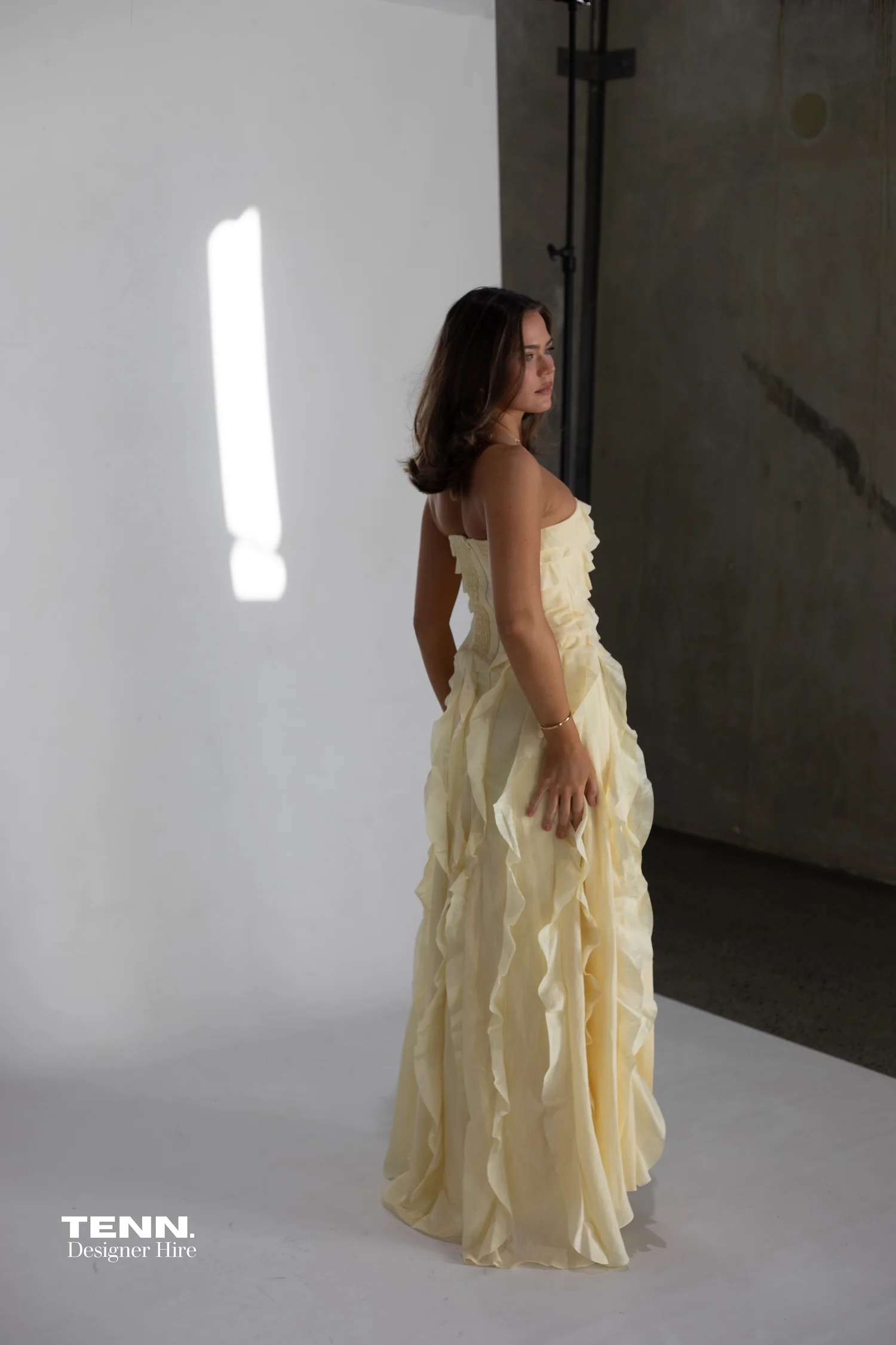 Allairie Gown - Butter Yellow - Image 5
