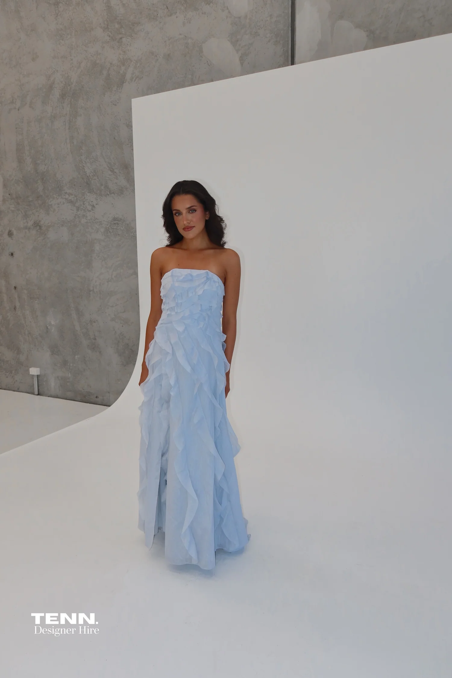 Allairie Gown - Pastel Blue - Image 5