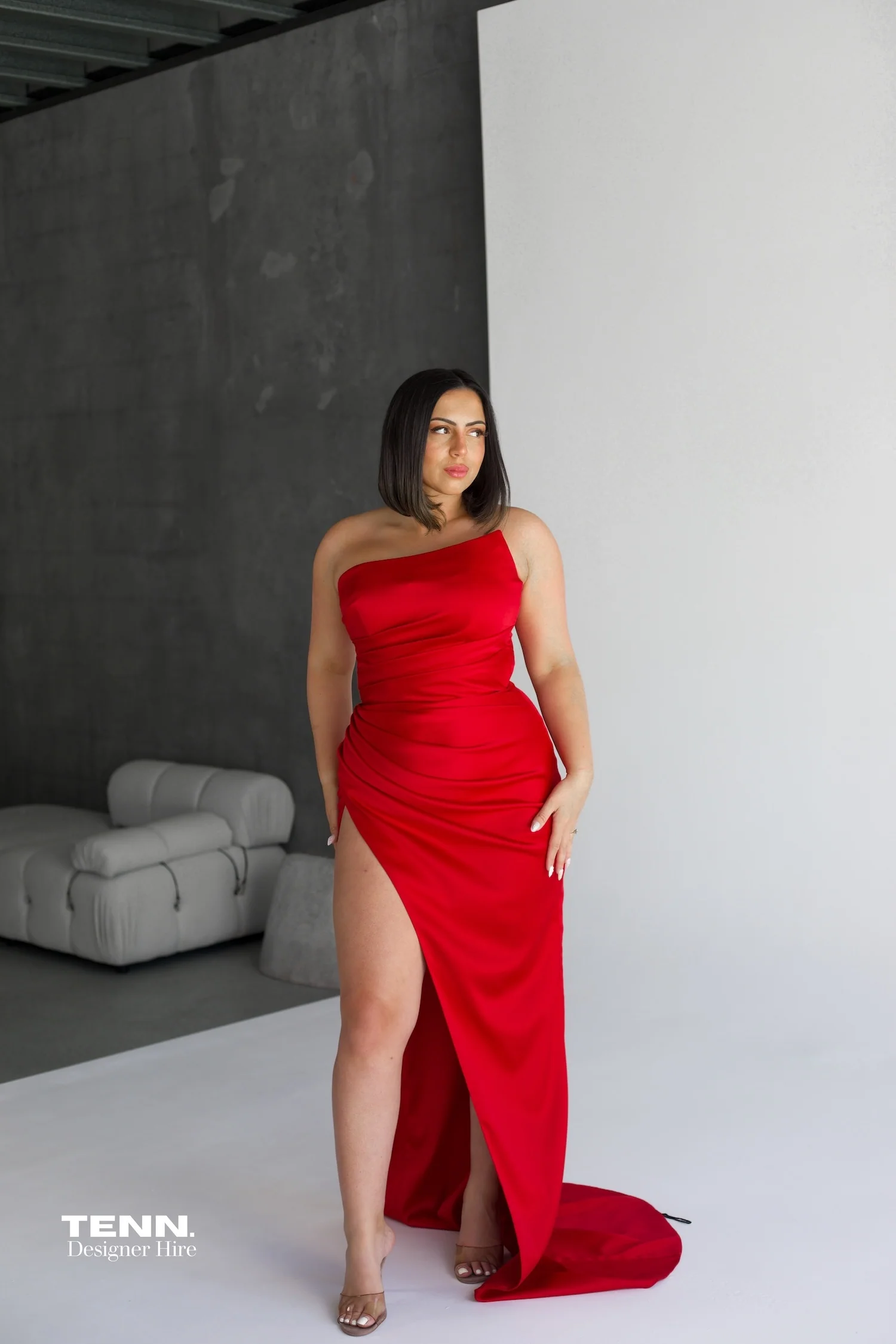 Amelie Gown - Red - Image 3