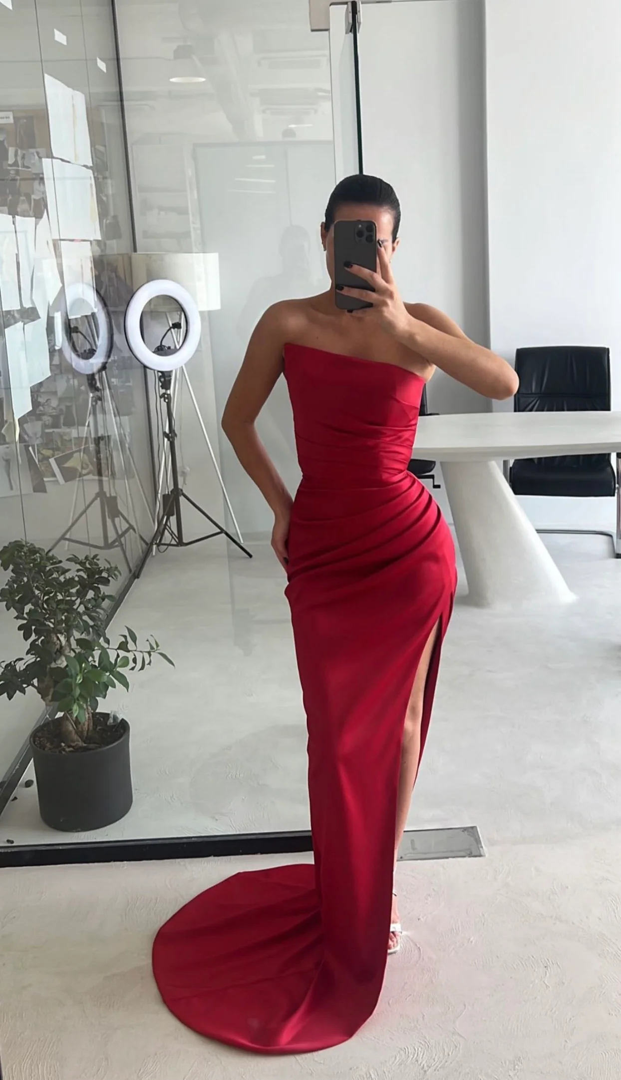 Amelie Gown - Red - Image 5