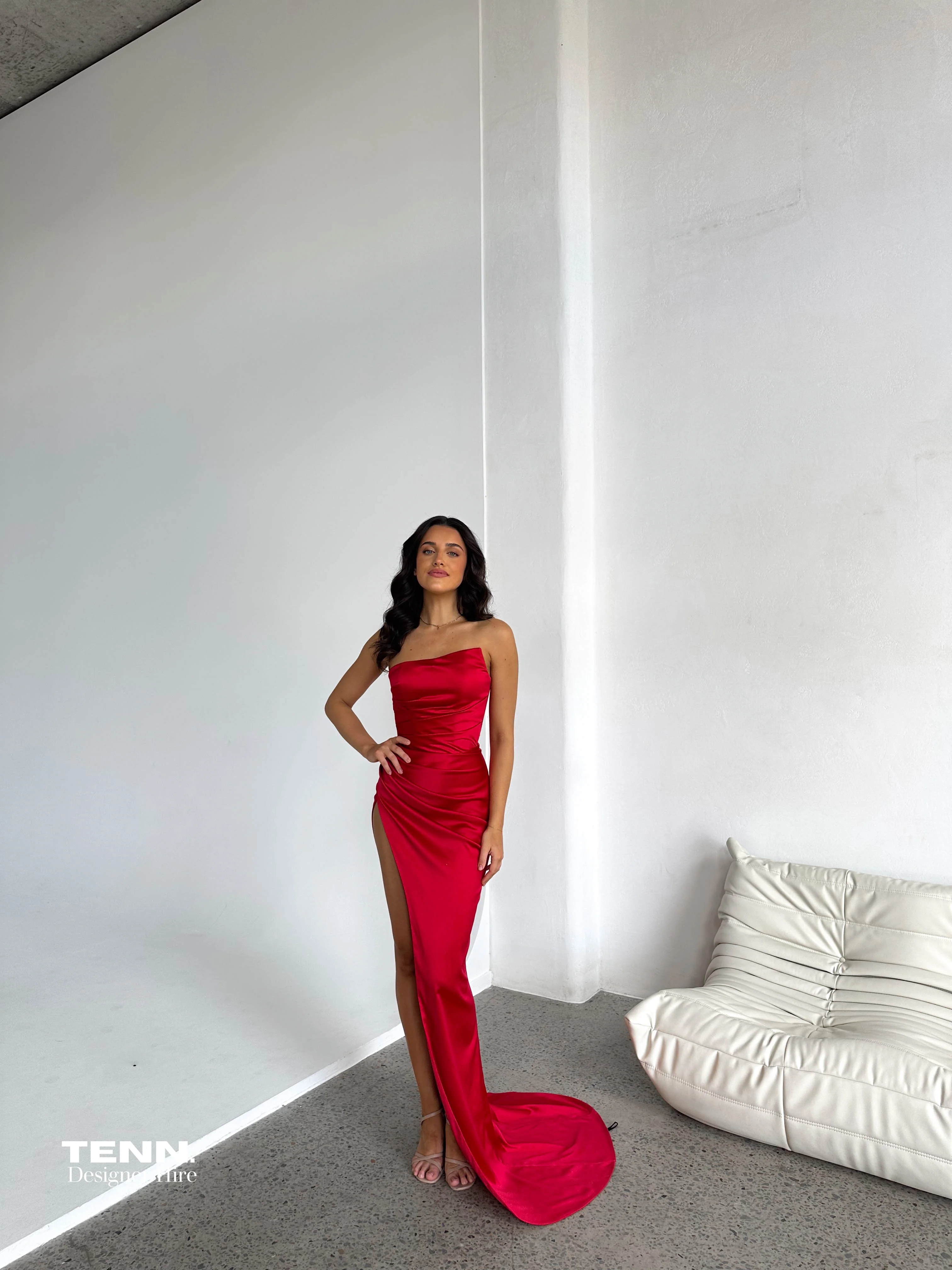 Amelie Gown - Red - Image 6