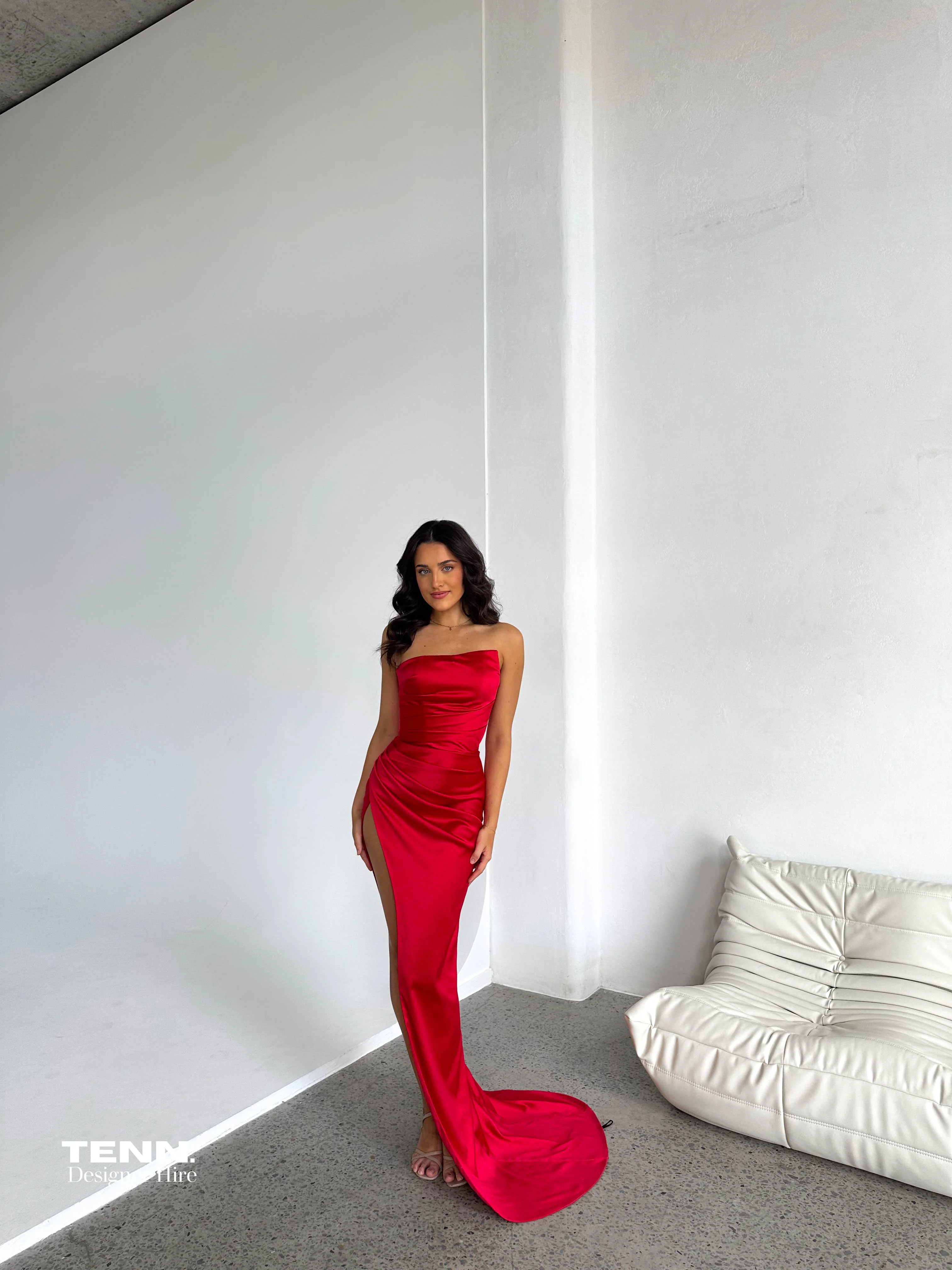 Amelie Gown - Red - Image 7