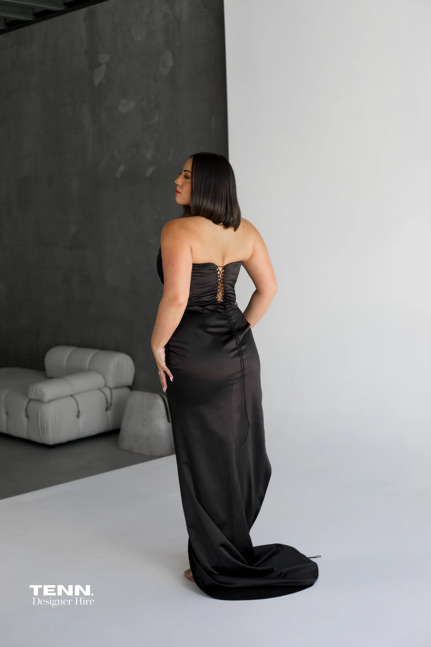 Amelie Gown - Black - Image 8