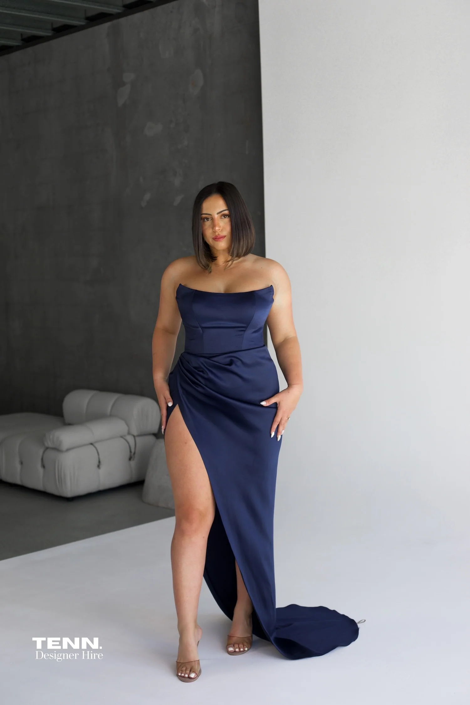 Amity Gown - Dark blue - Image 6