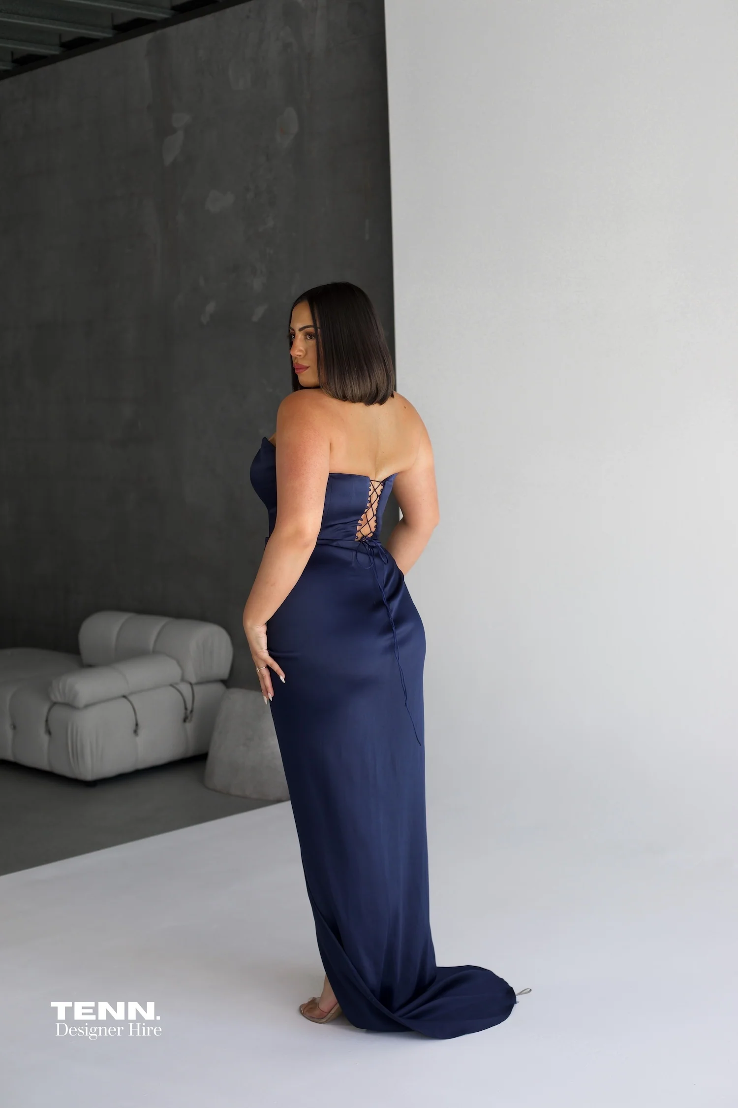 Amity Gown - Dark blue - Image 7
