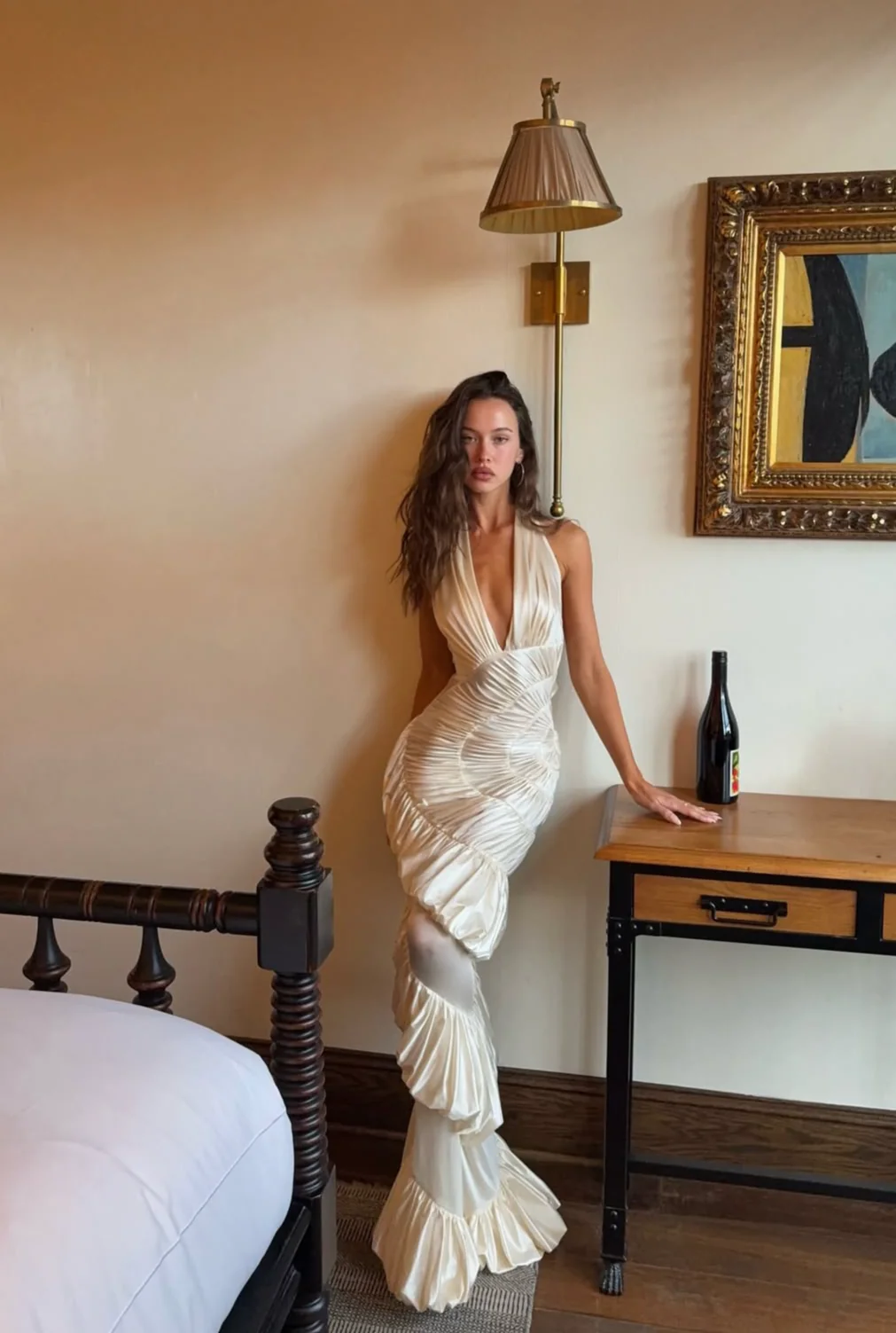Ammonite Gown - Ivory - Image 4