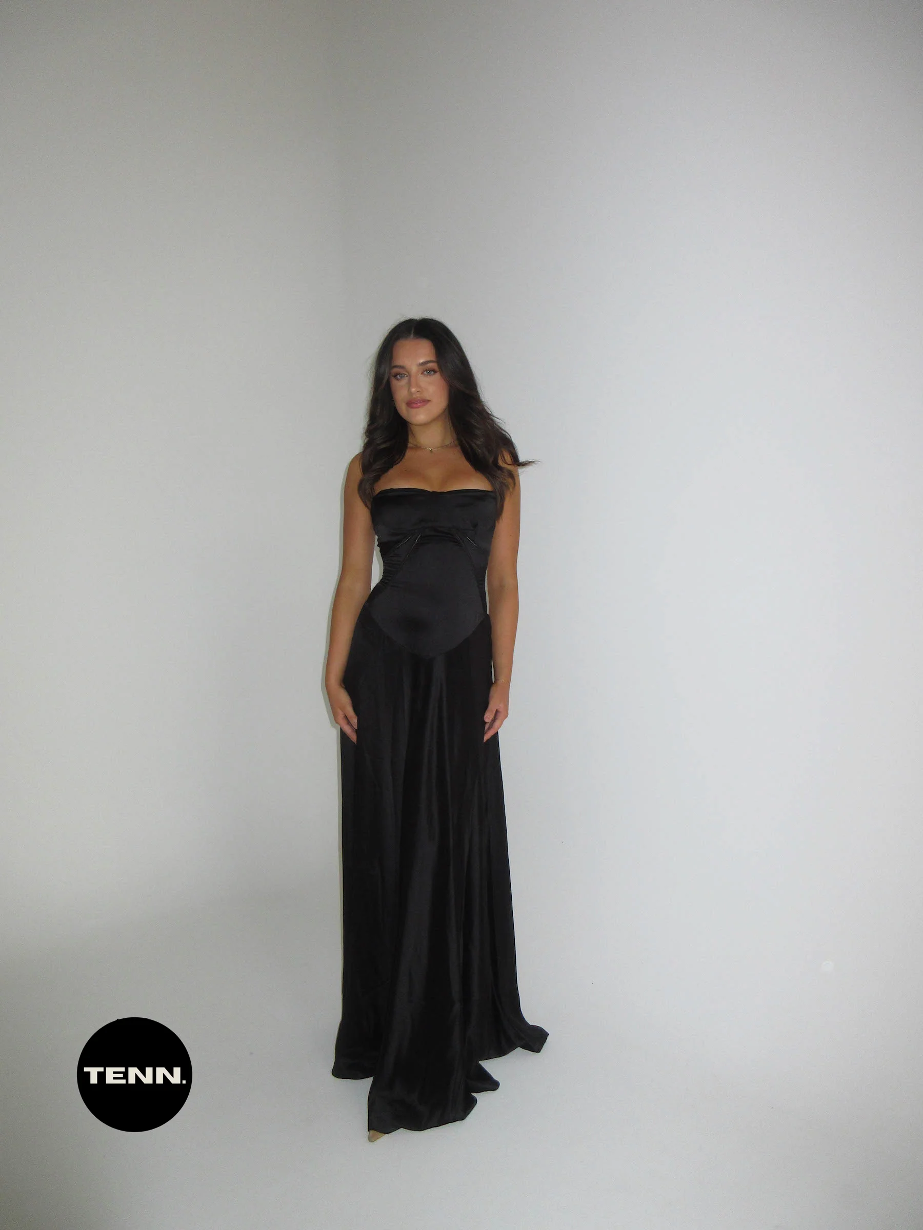 Anabella Dress - Black - Image 3