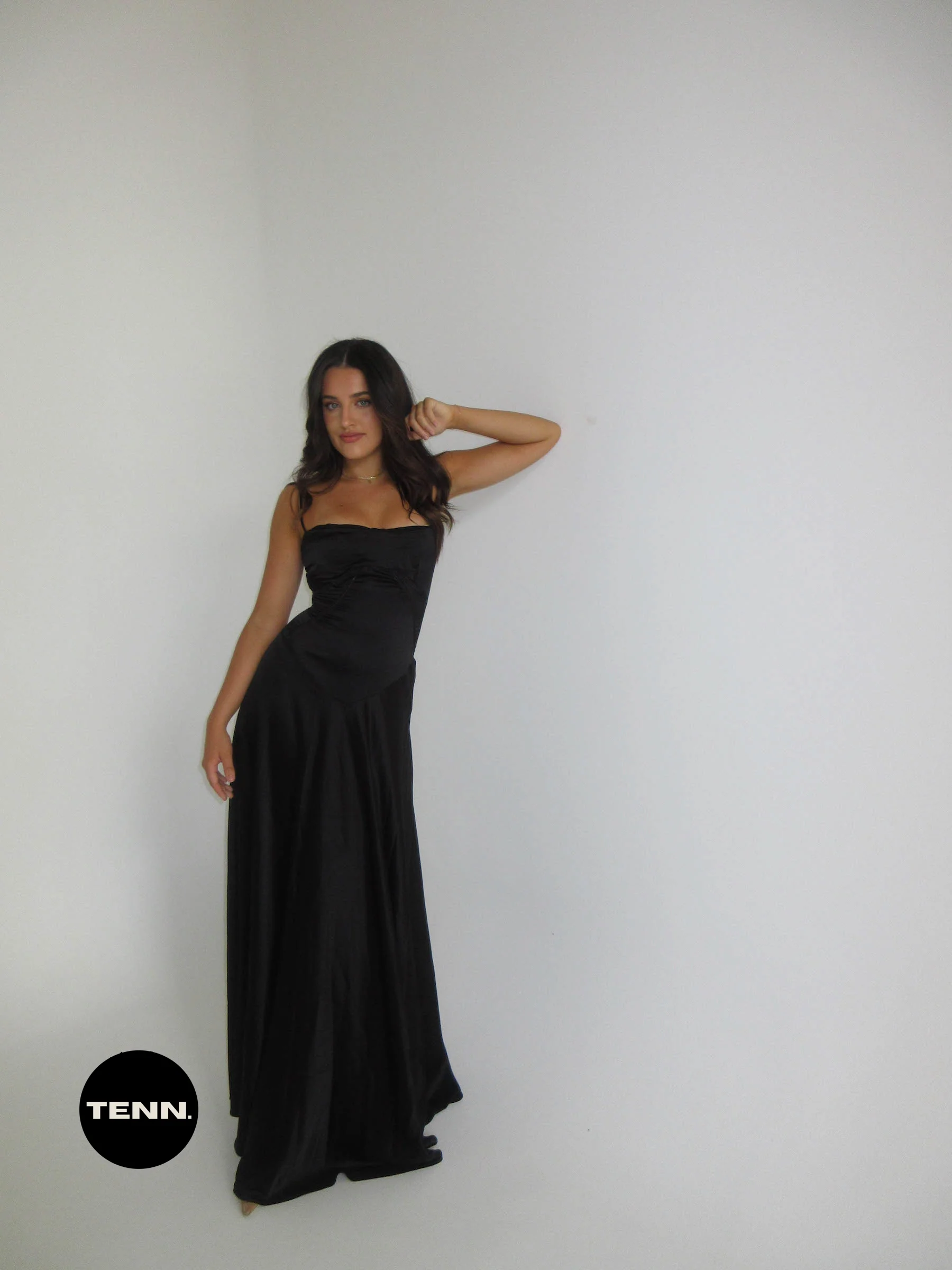 Anabella Dress - Black - Image 4