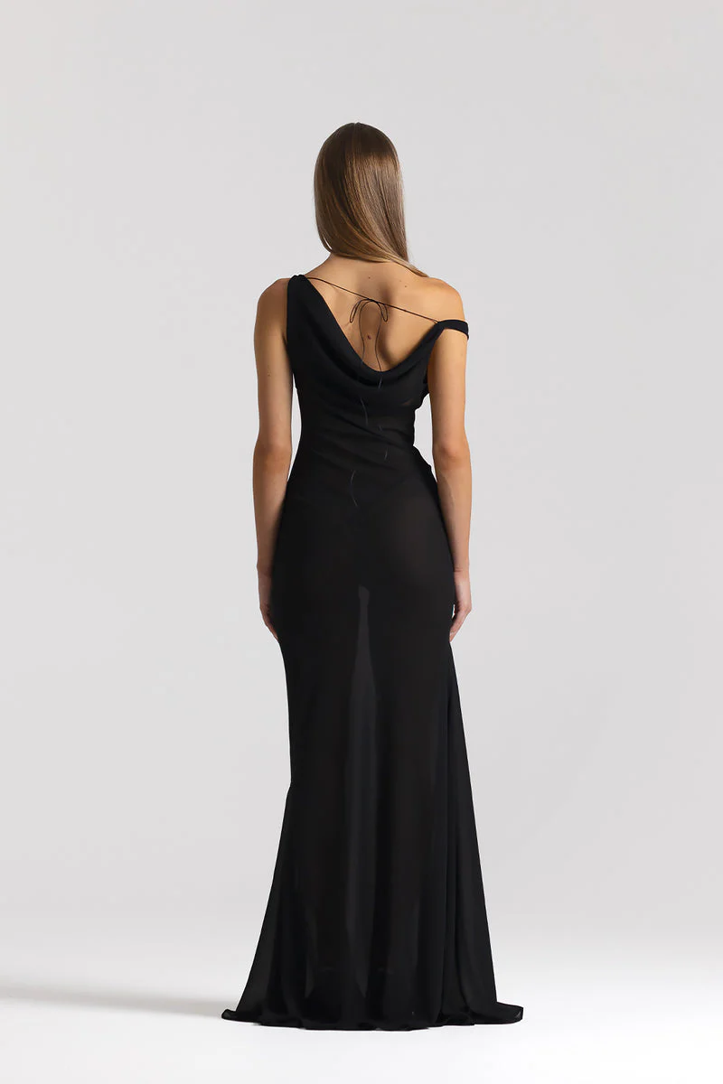 Anita Dress - Black - Image 4