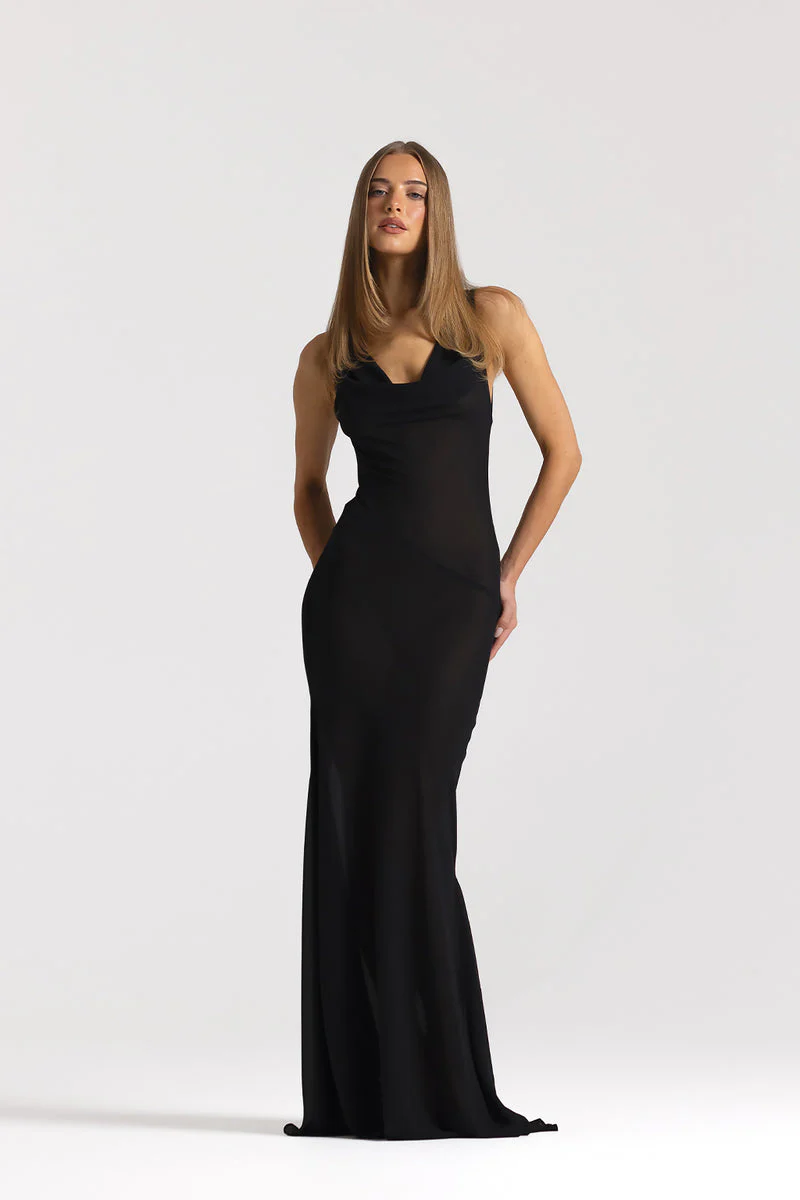 Anita Dress - Black - Image 6