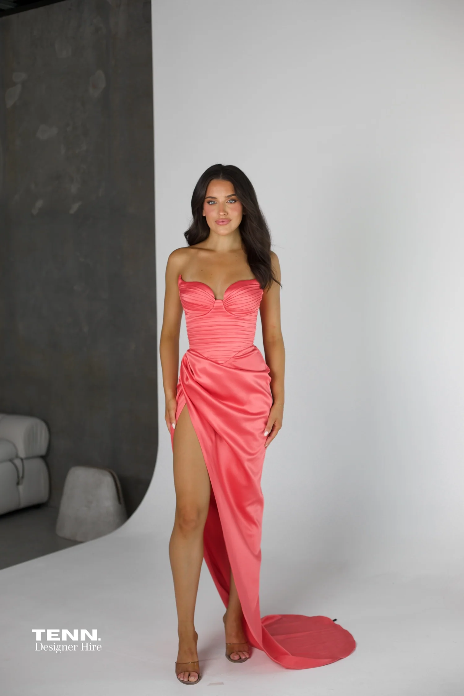 Alexandra Gown - Coral