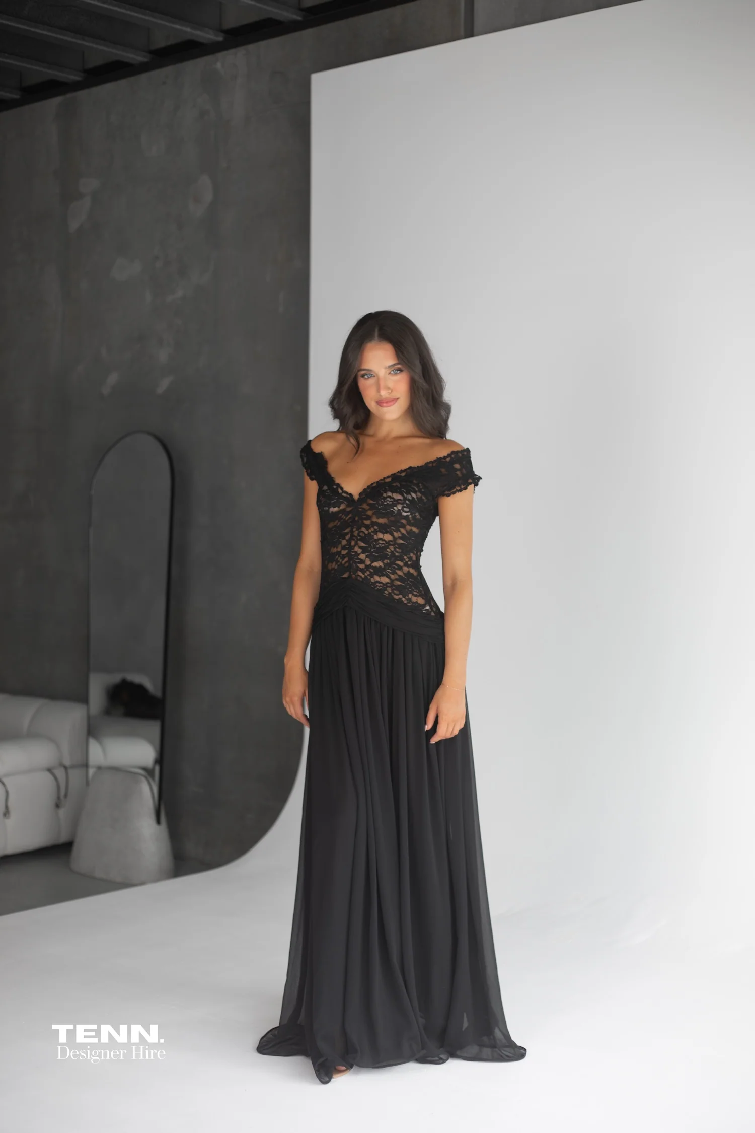 Arabella Dress - Black - Image 2