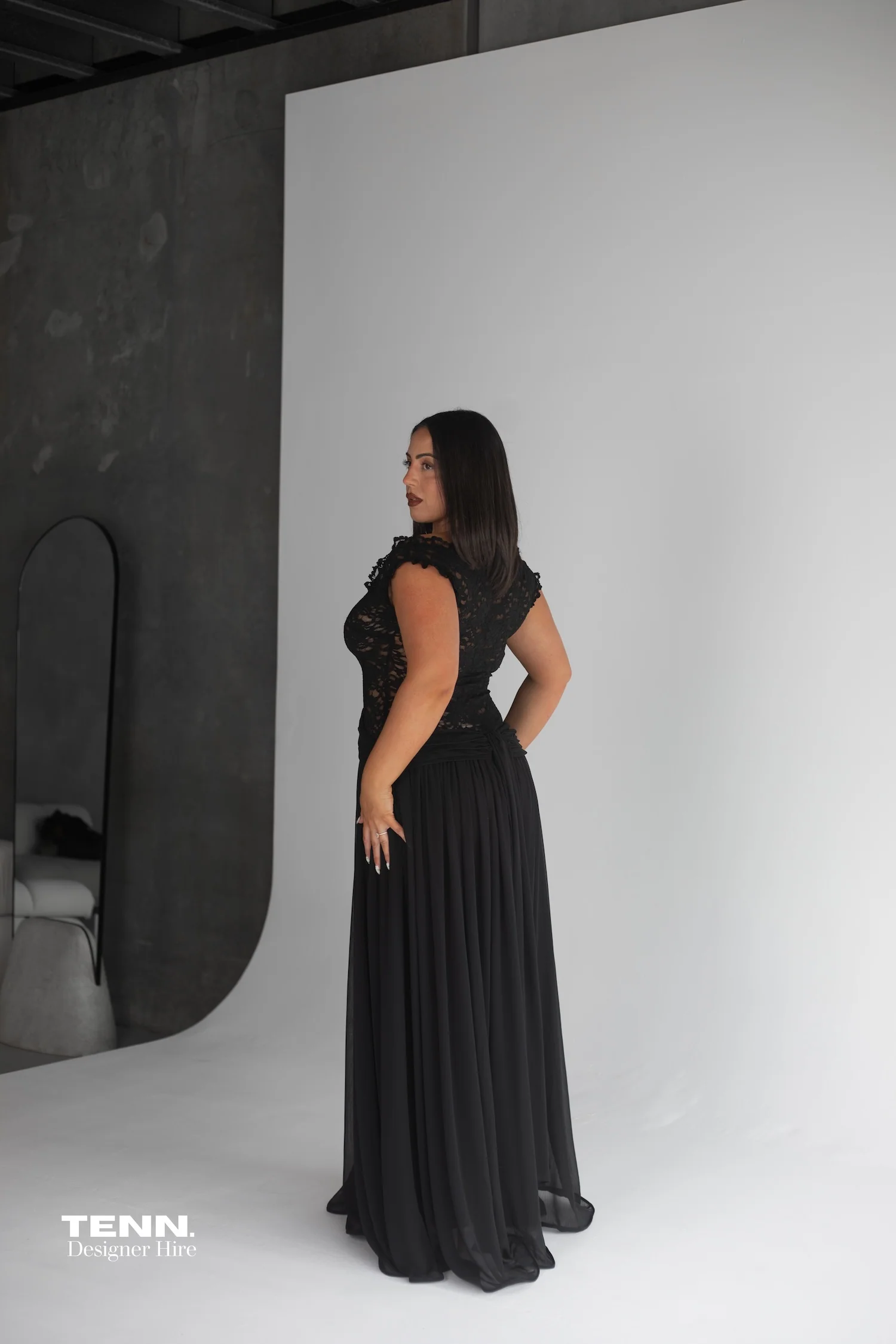 Arabella Dress - Black - Image 5