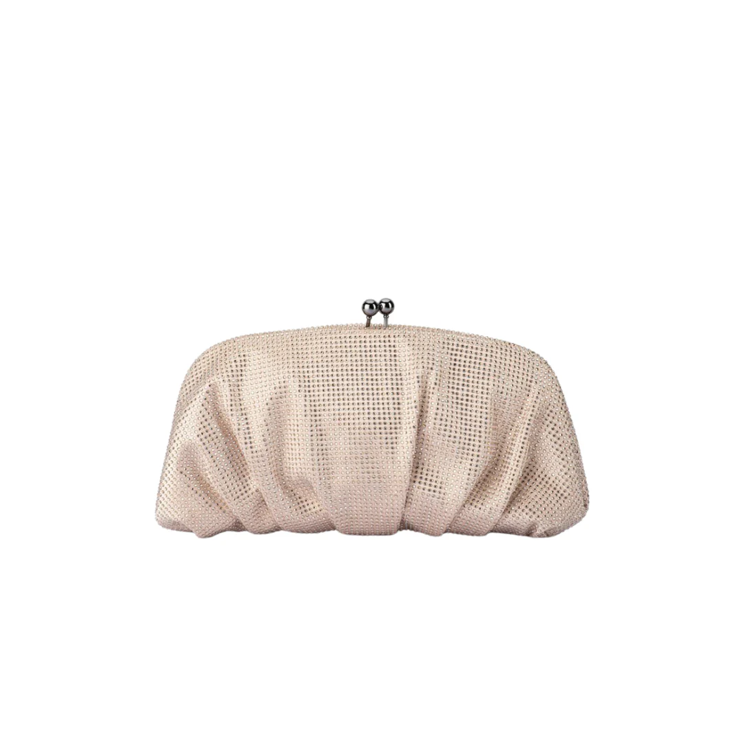 Aria Frame Clutch - Gold