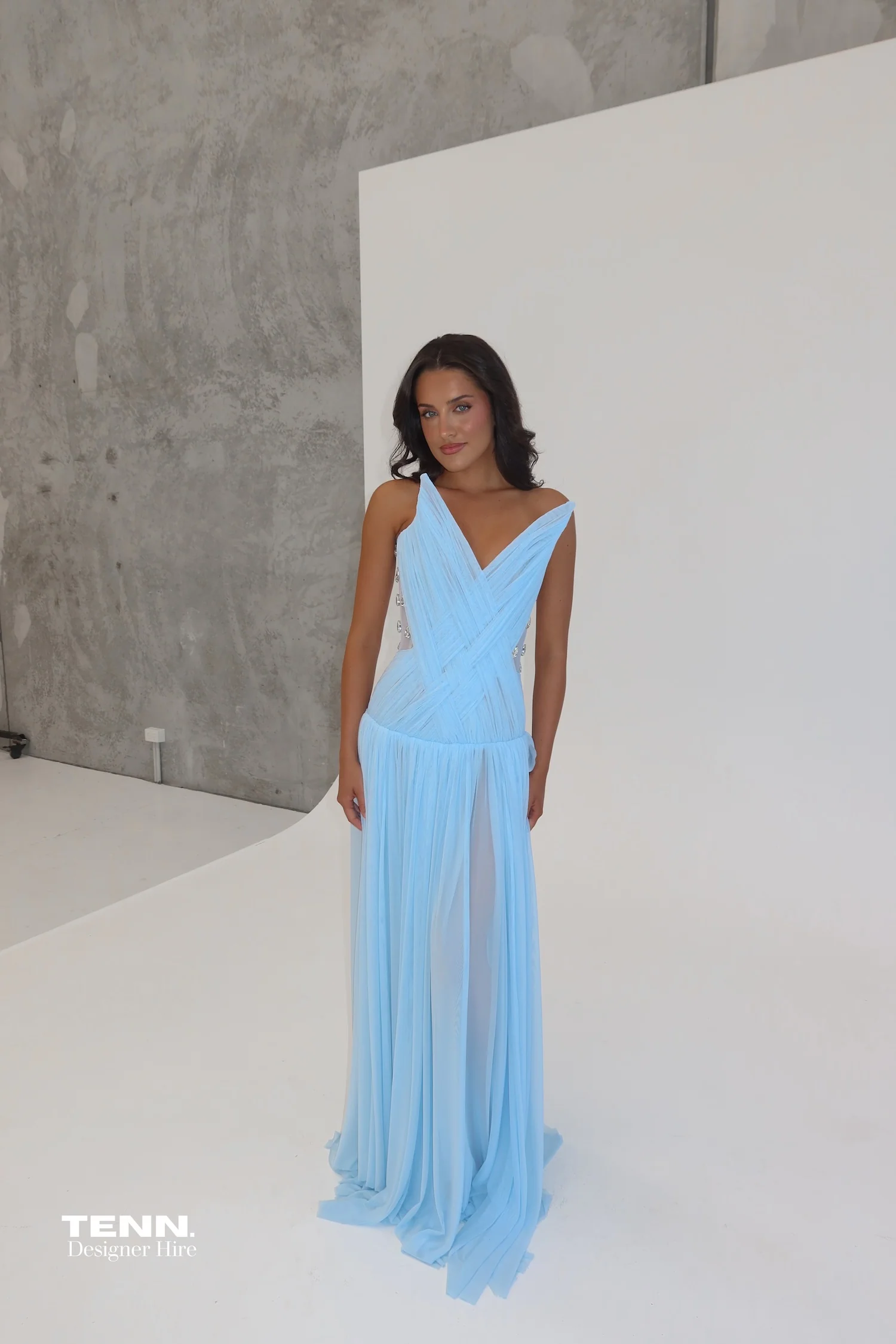 Aurelia Gown - Baby Blue - Image 3