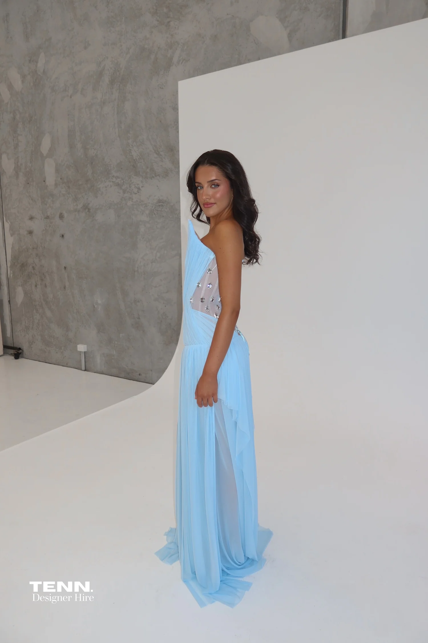 Aurelia Gown - Baby Blue - Image 5