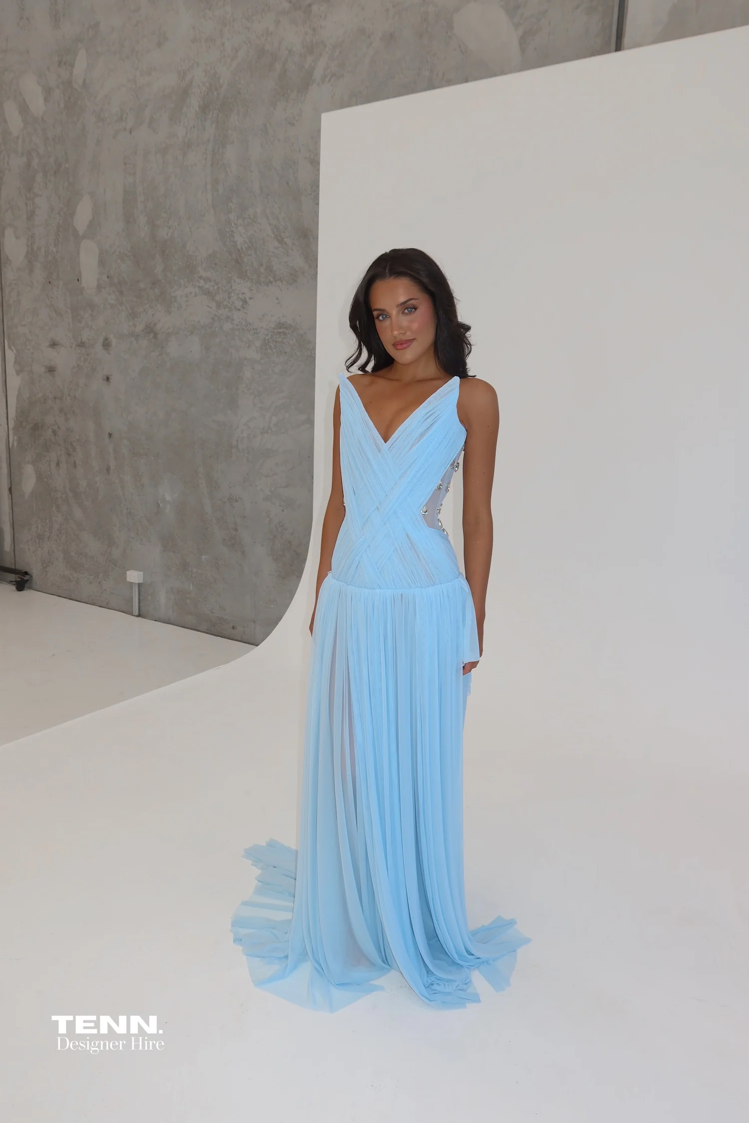 Aurelia Gown - Baby Blue - Image 6