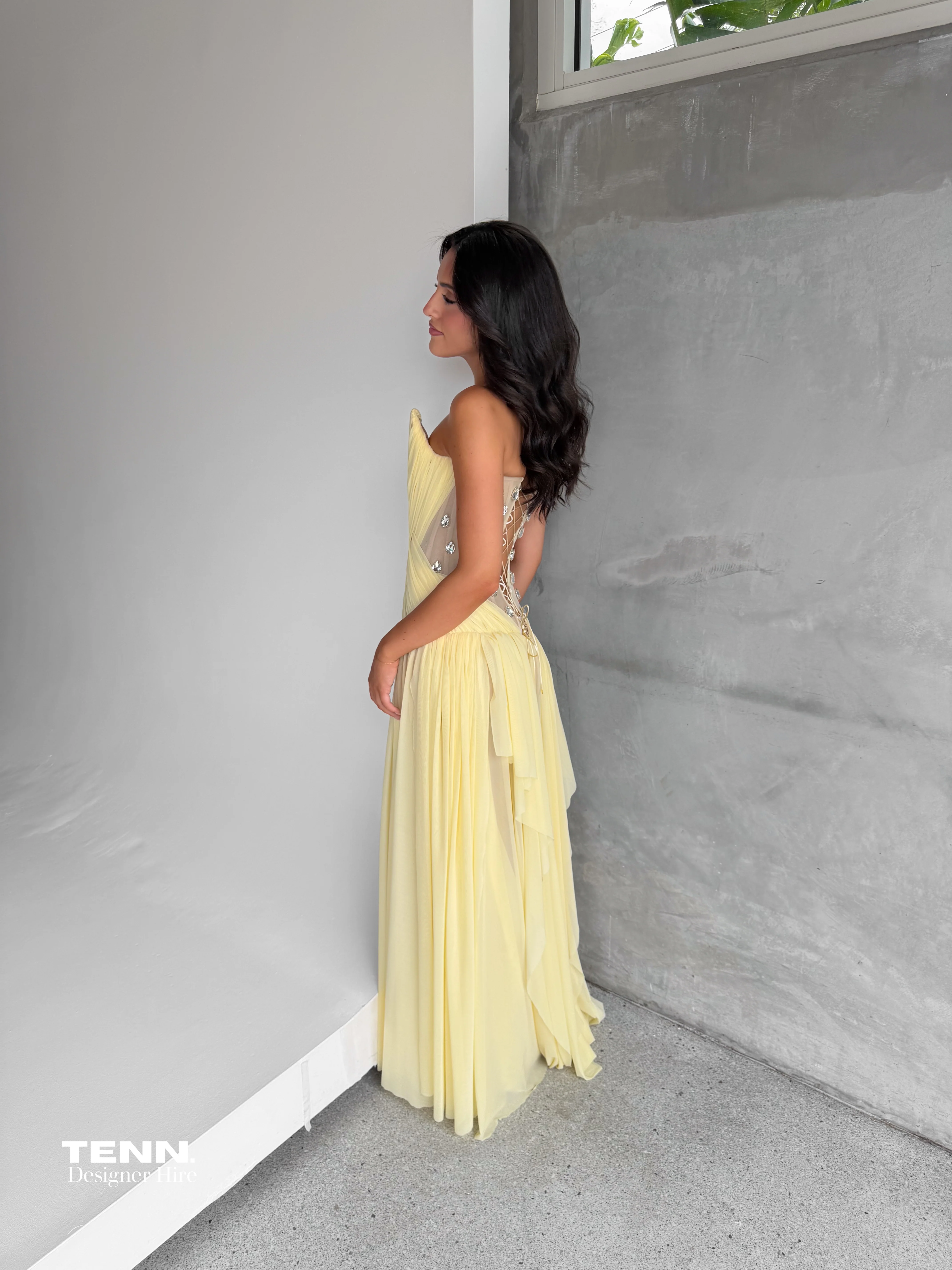 Aurelia Gown - Lemon - Image 3