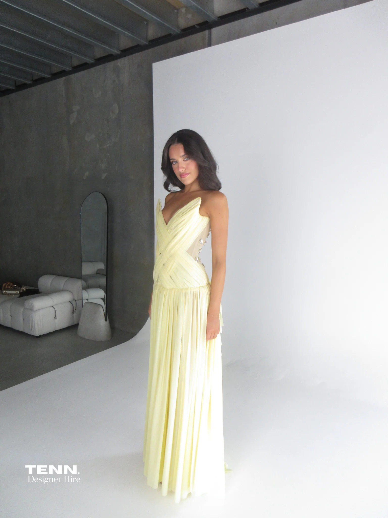 Aurelia Gown - Lemon - Image 6