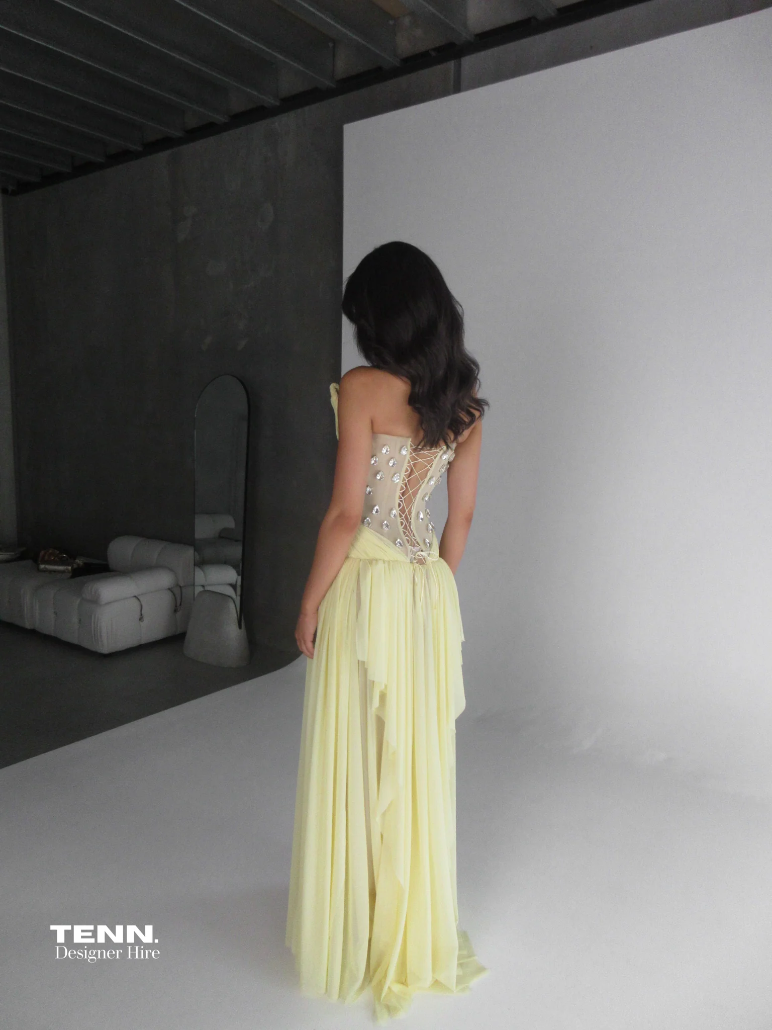 Aurelia Gown - Lemon - Image 7