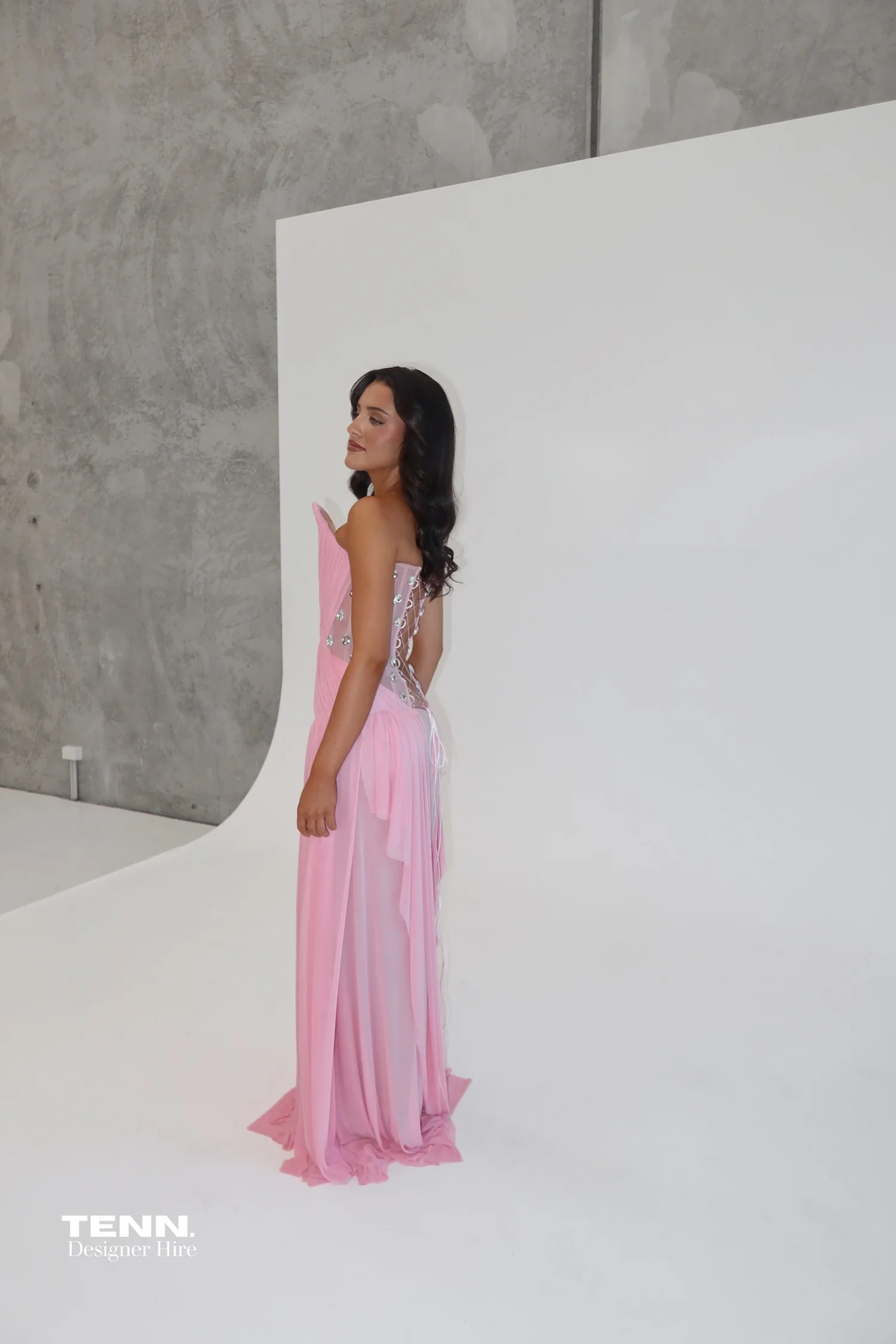 Aurelia Gown - Pink - Image 2