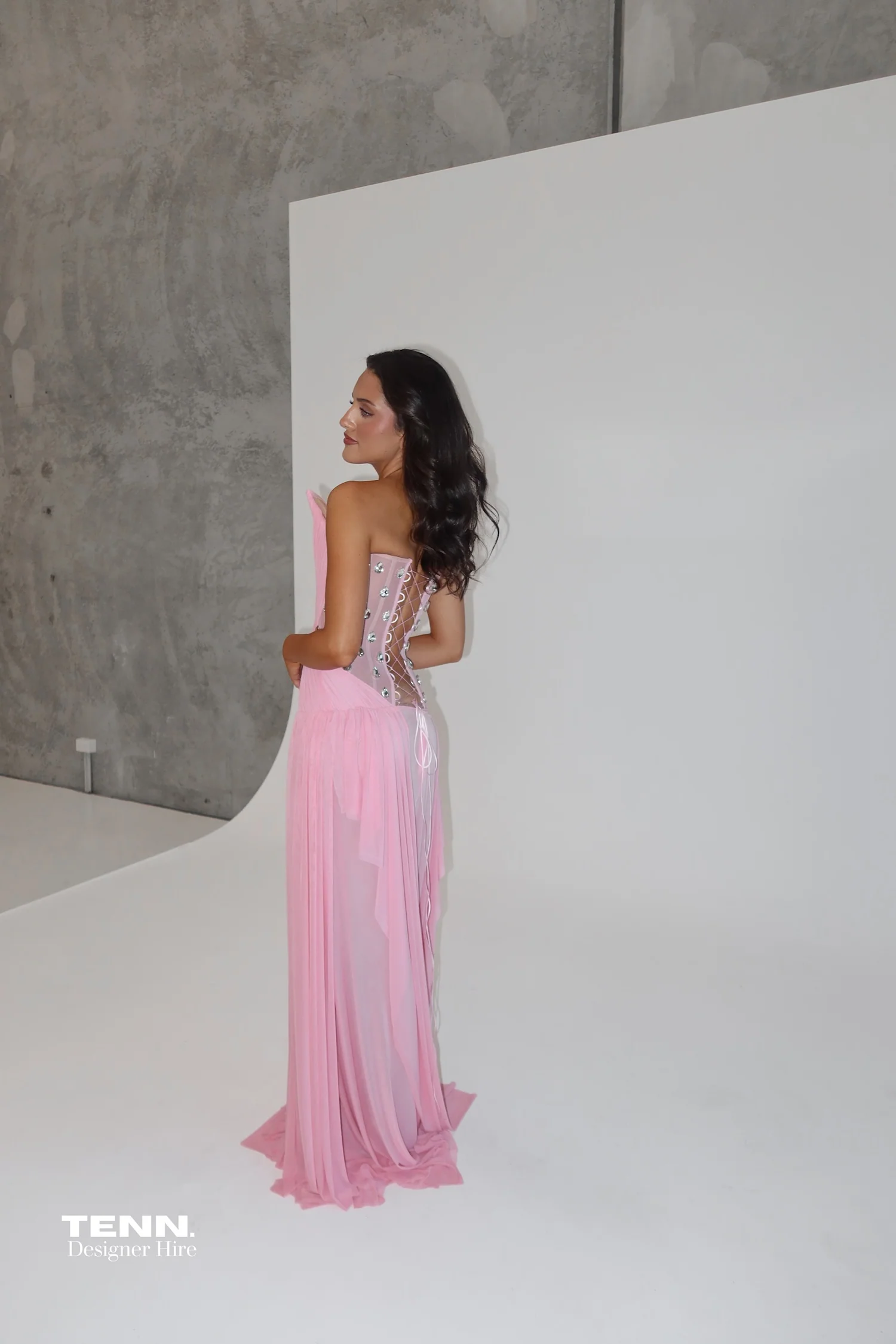 Aurelia Gown - Pink - Image 3