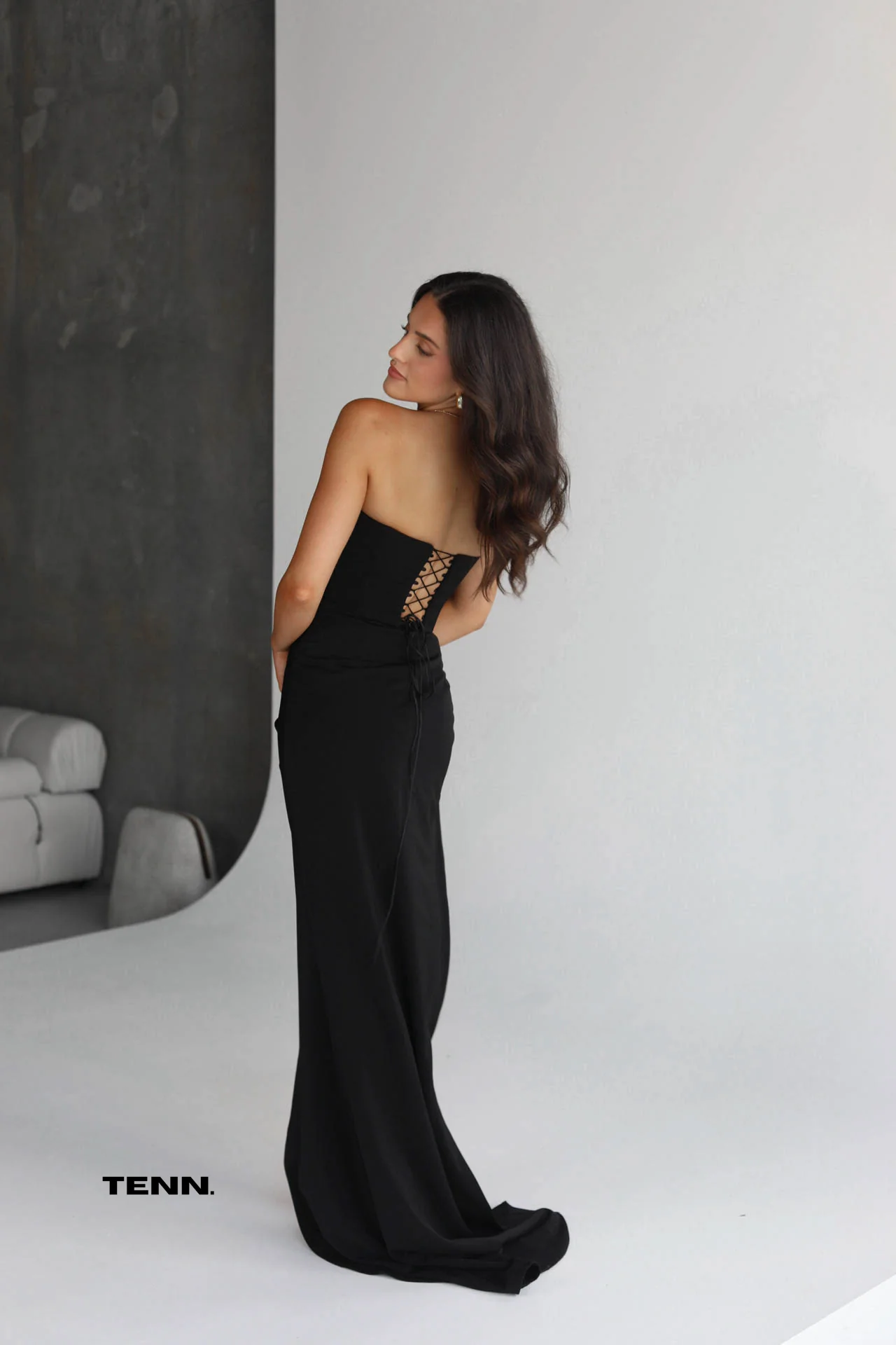 Aya Gown - Black - Image 4