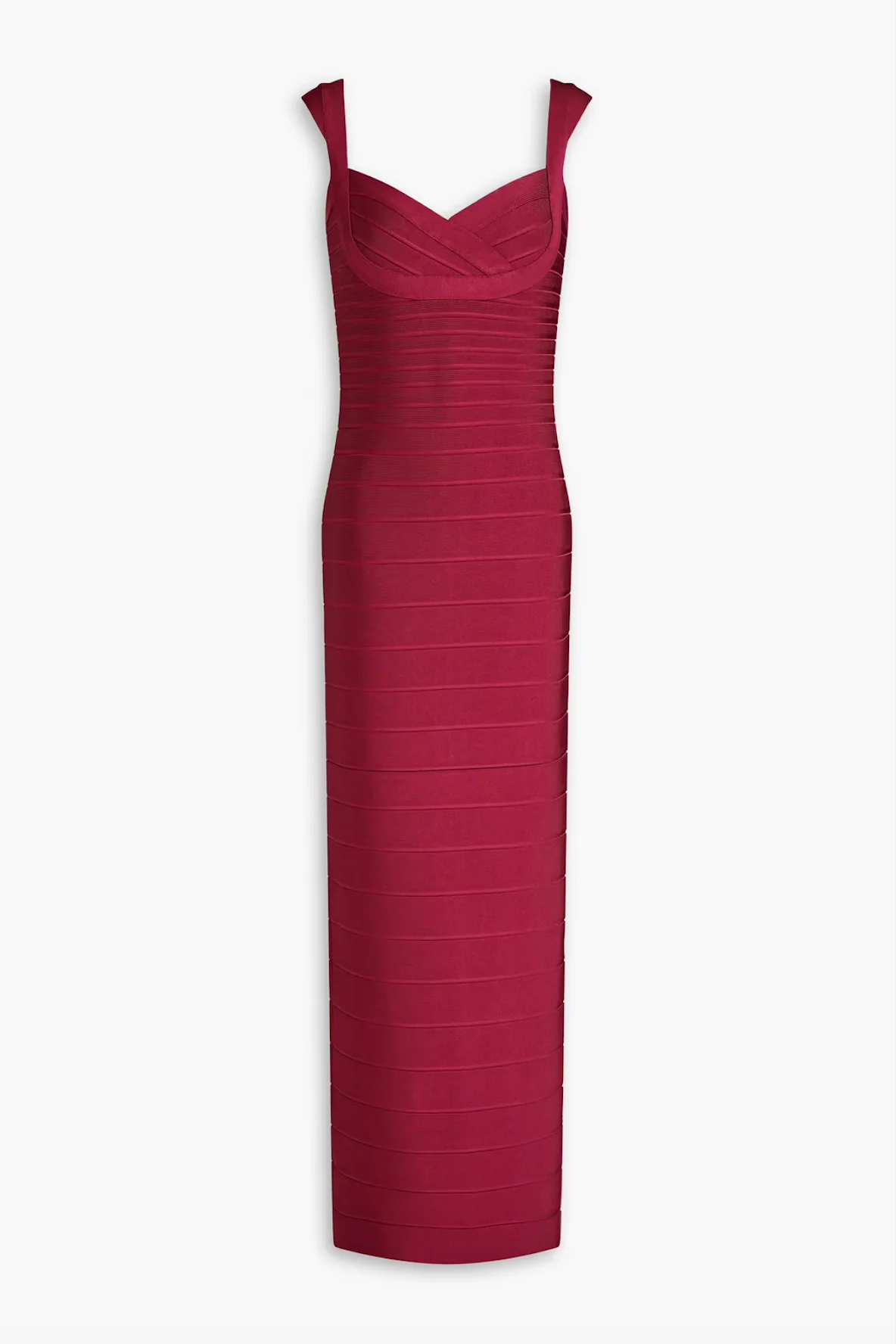 Bandage Gown - Wine - Image 3