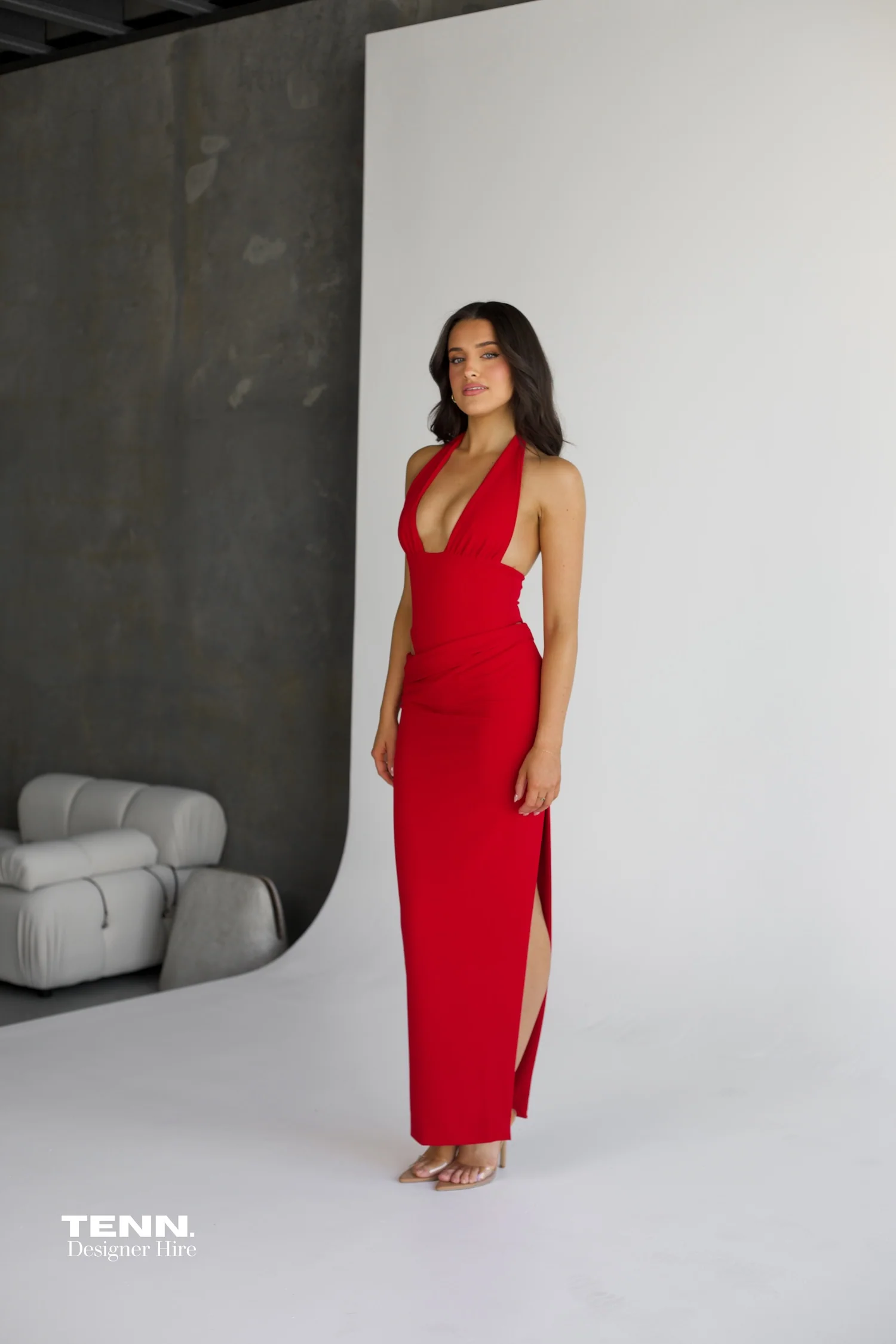 Becca Bodysuit & Skirt Set - Cherry - Image 5