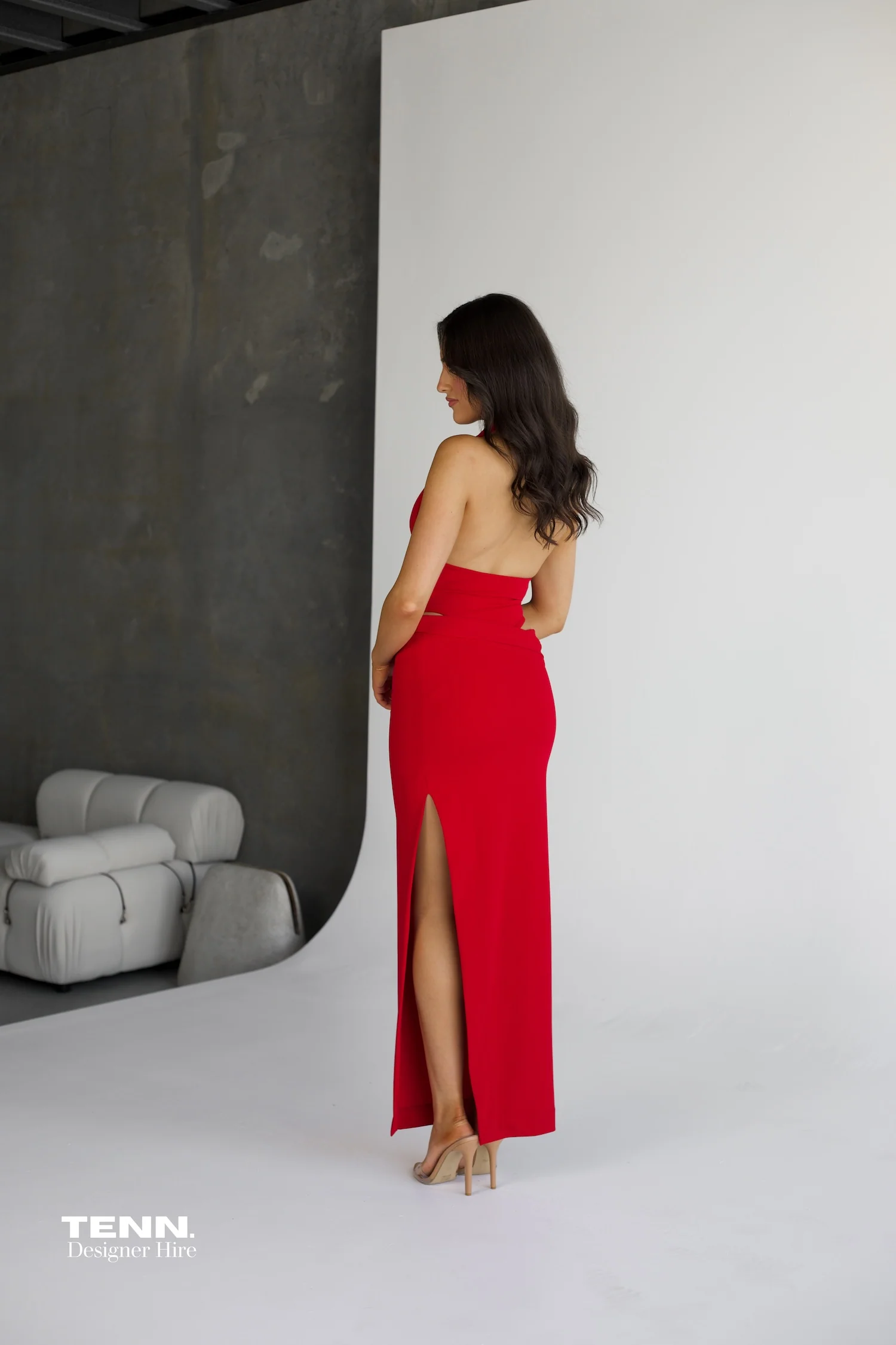 Becca Bodysuit & Skirt Set - Cherry - Image 6