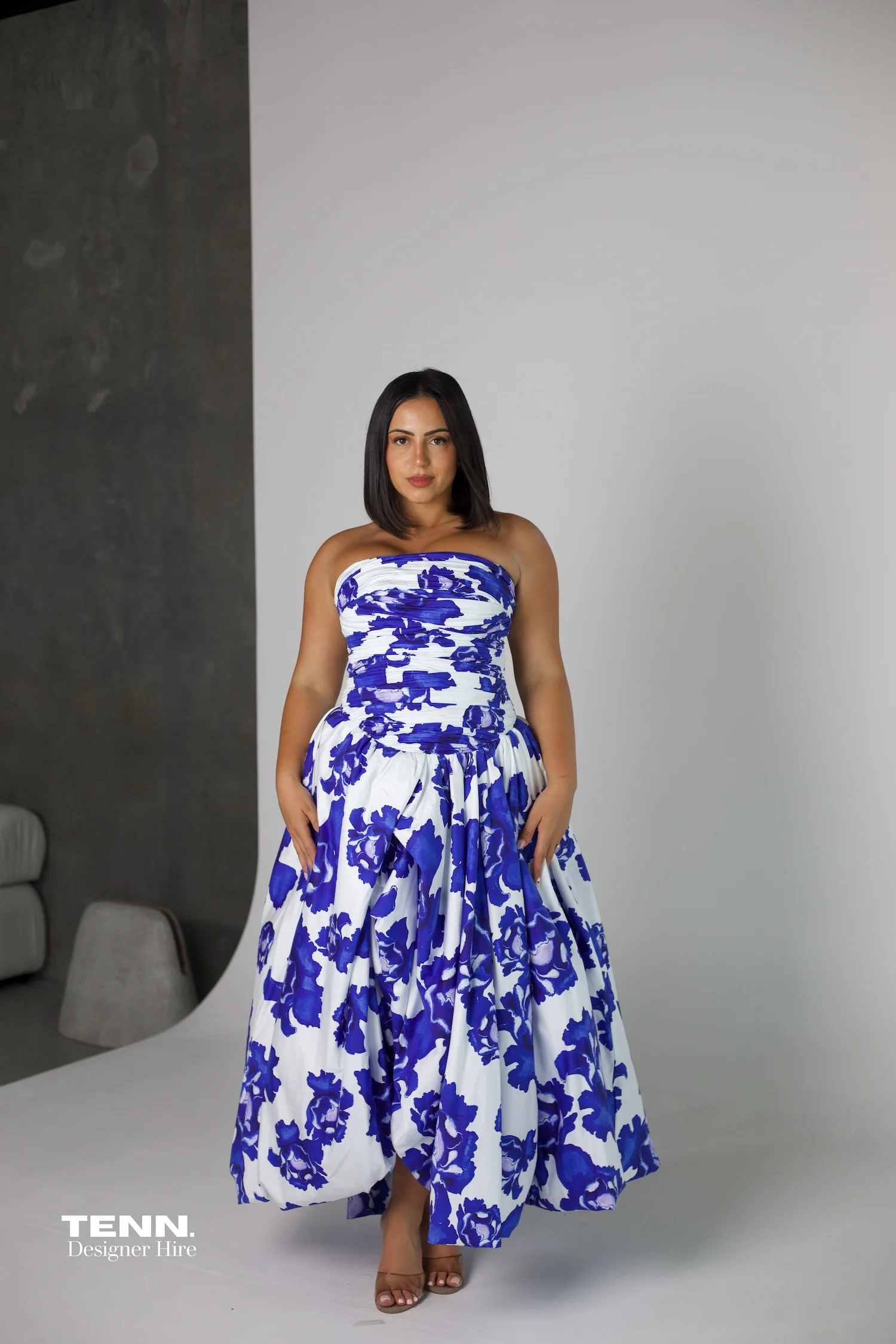 Behold Maxi Dress - Boldly Blooming Cobalt - Image 6