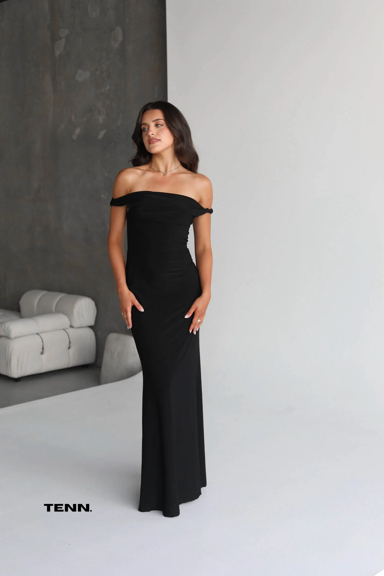 Bettina Gown - Black - Image 5