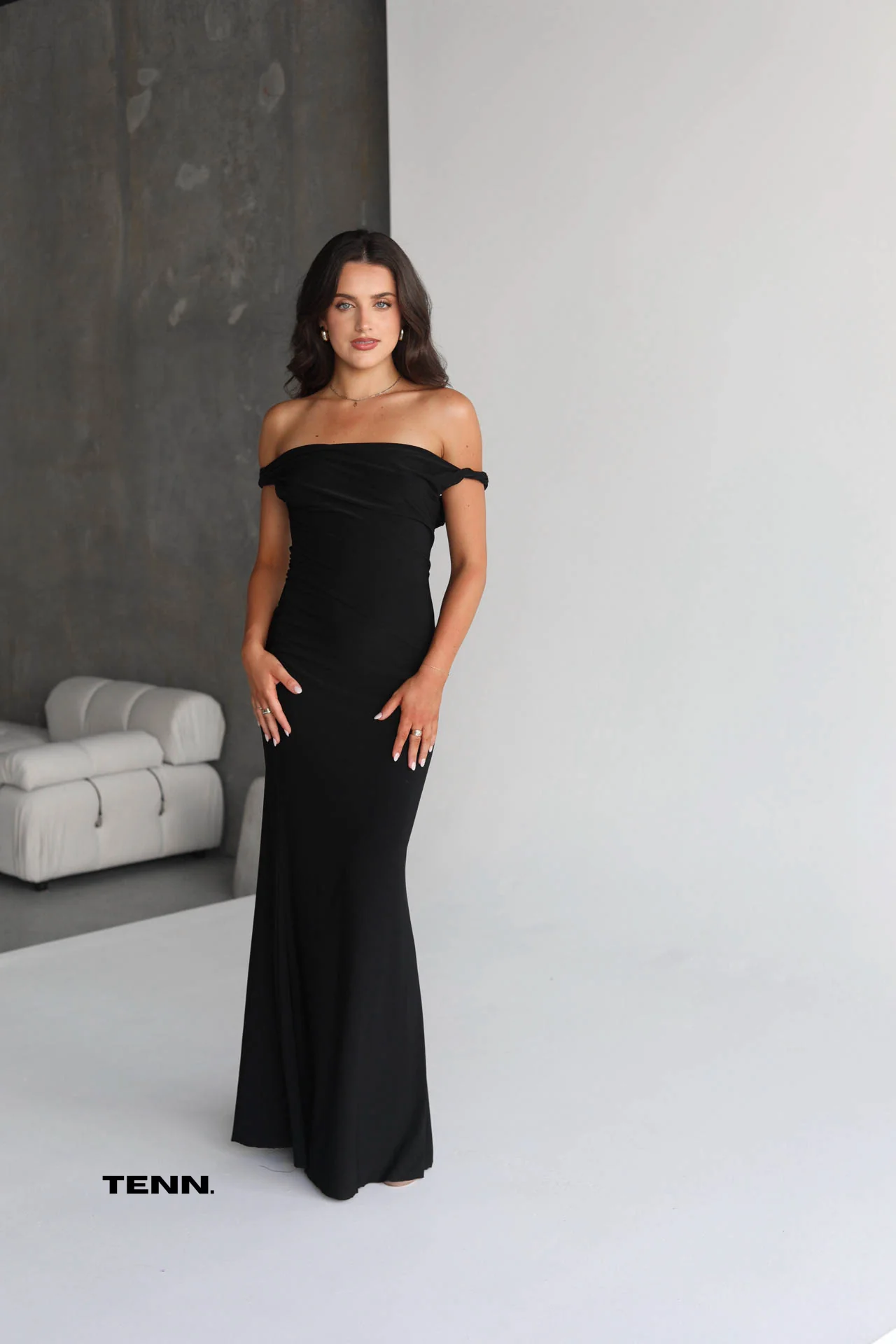 Bettina Gown - Black - Image 6