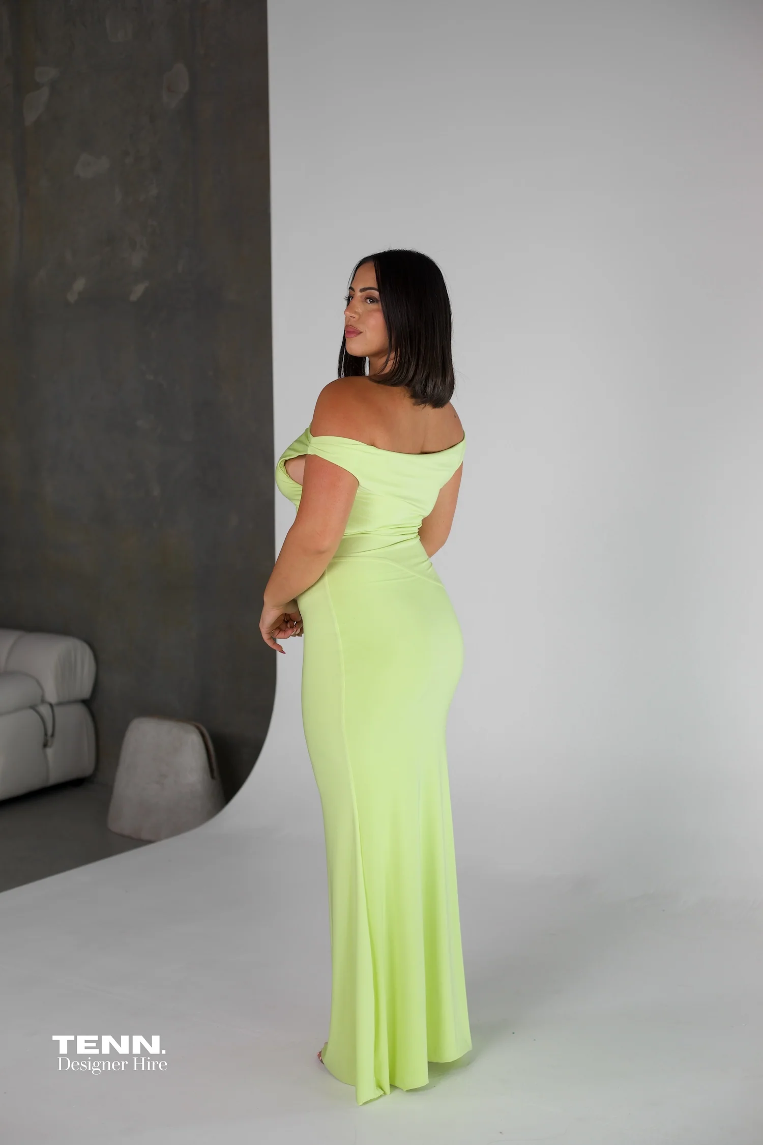 Bettina Gown - Citron - Image 3
