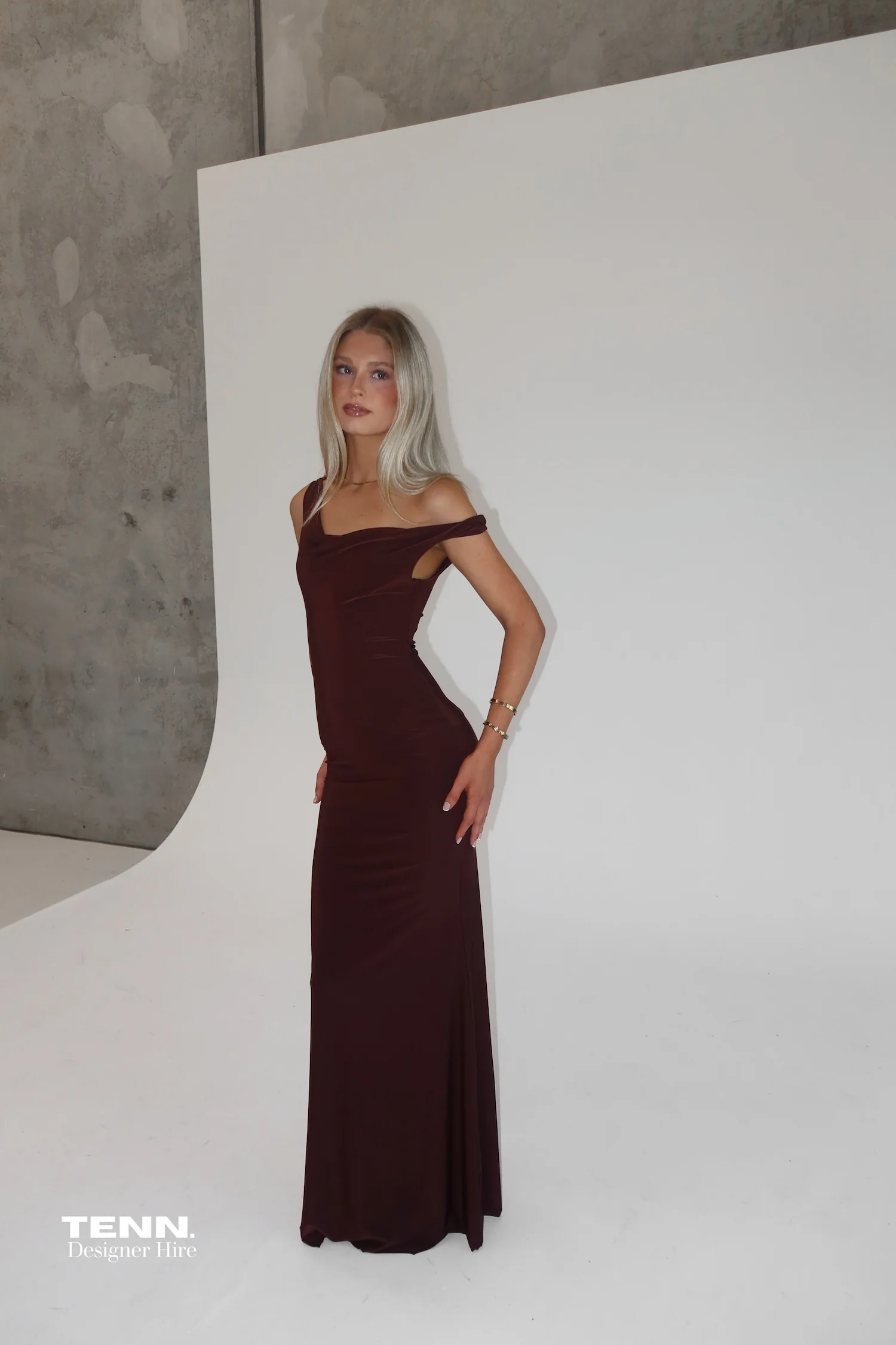 Bettina Gown - Espresso